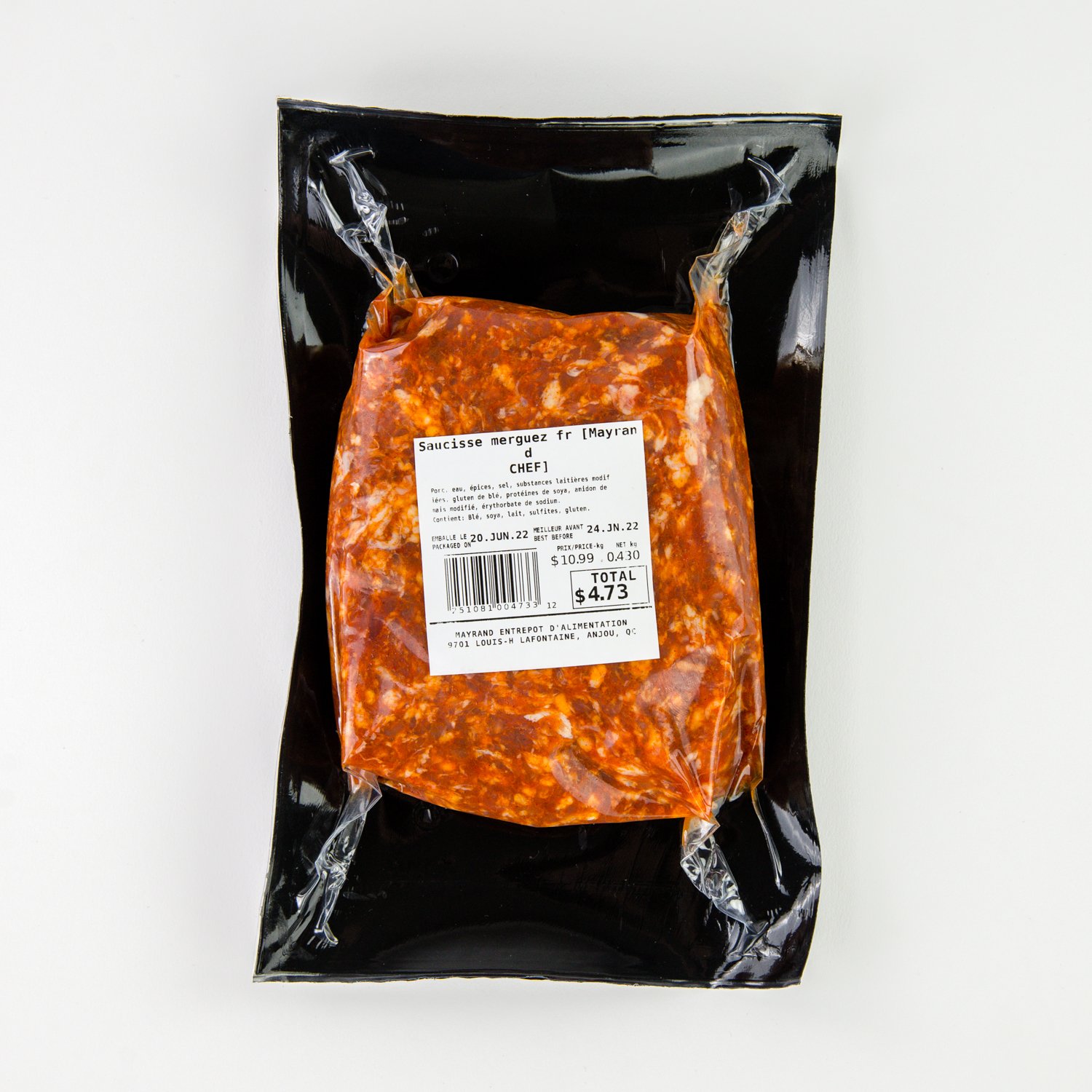 Merguez Sausage Meat