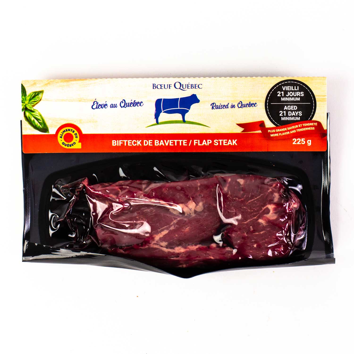 Beef Flap Steak from Quebec 225 g