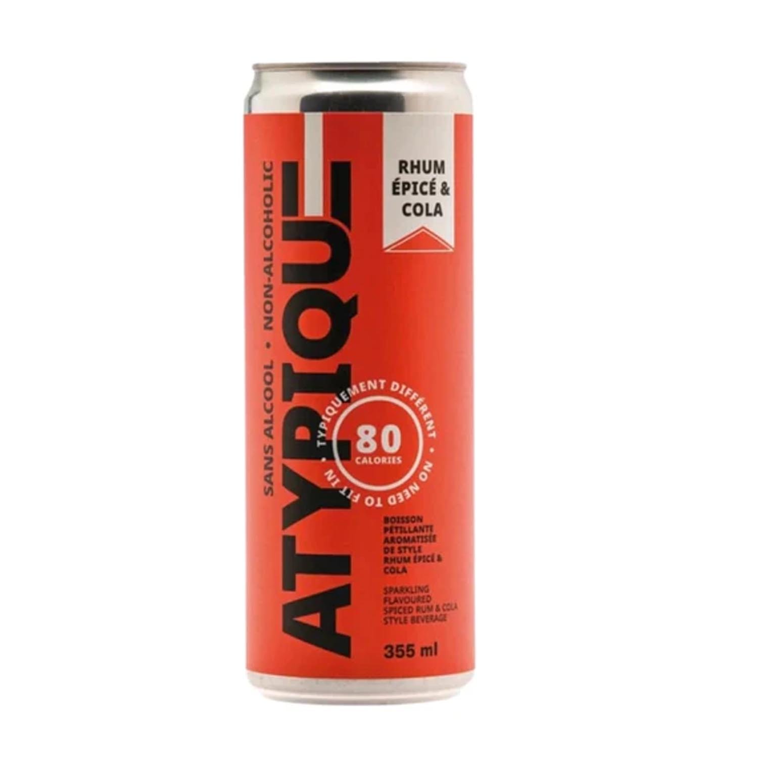 Alcohol-free Cola Spiced Rum 355 ml x12