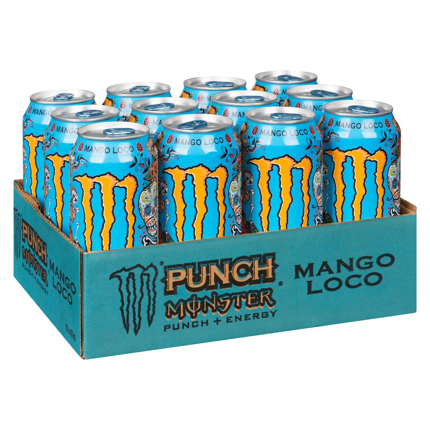 Mango Loco Energy Drink 473 ml x 12-secondary-image