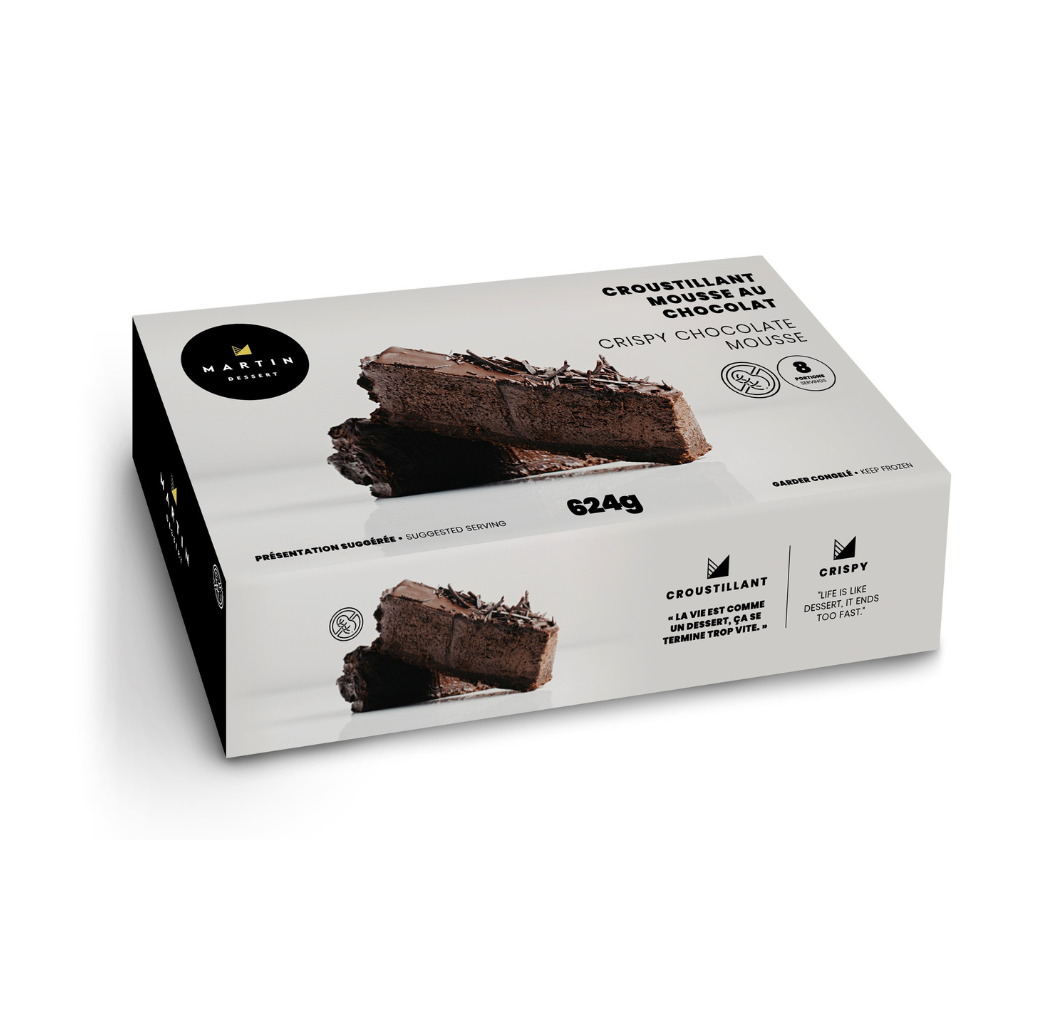 Frozen Crust Chocolate Mousse Cake 624 g