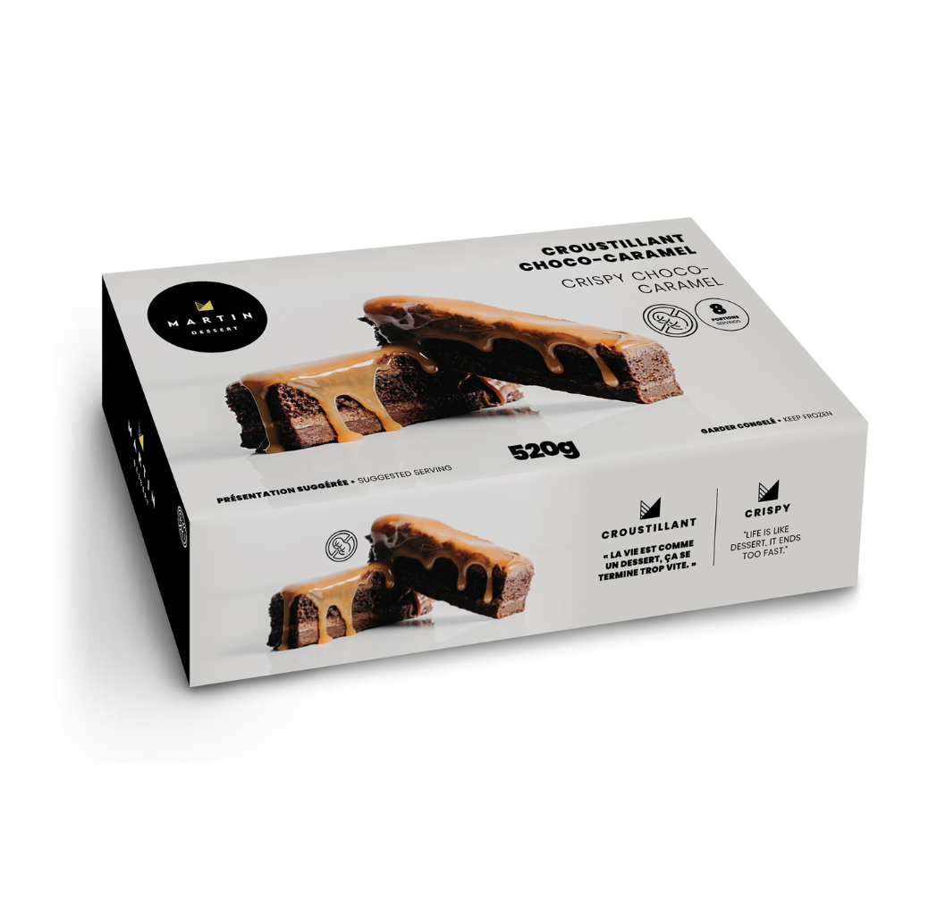 Frozen Crust Chocolate Caramel Cake 520g
