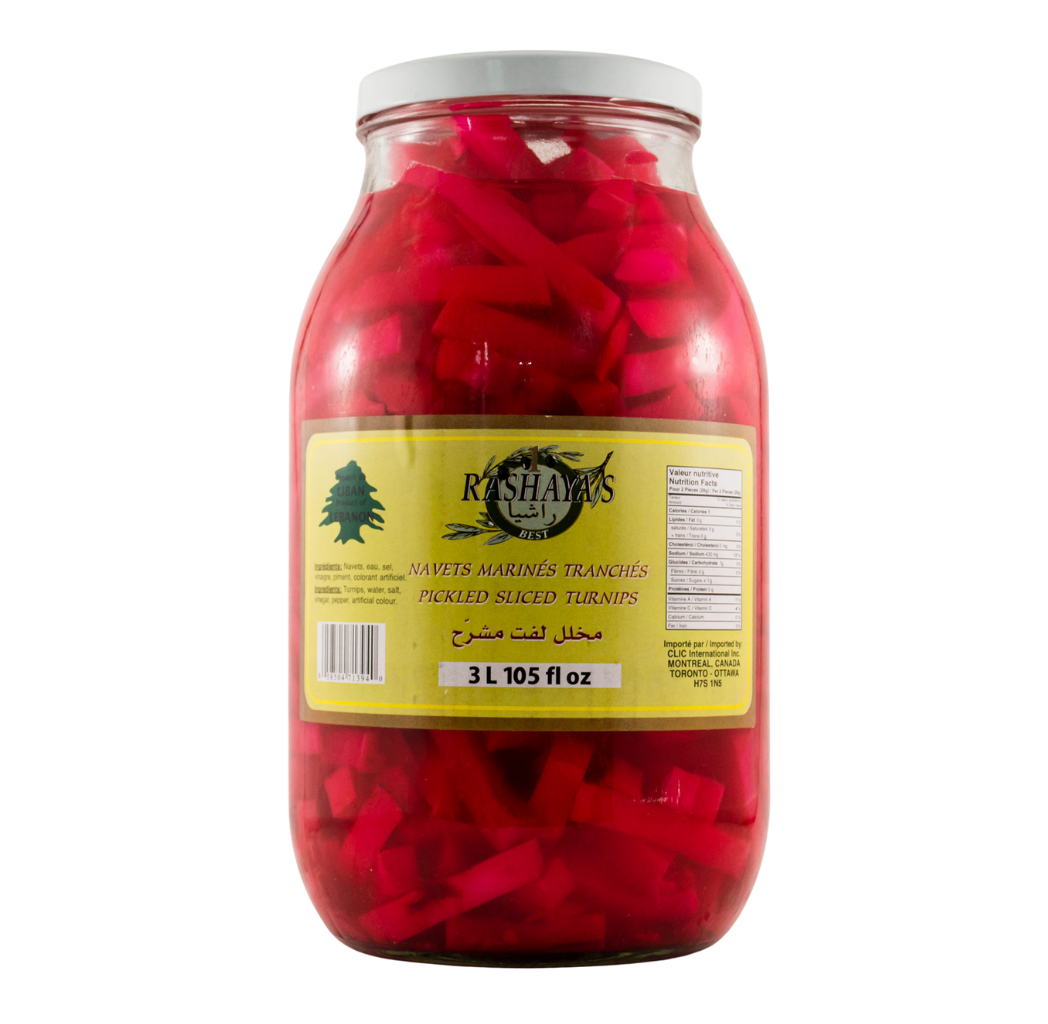 Sliced Marinated Turnip 907 g