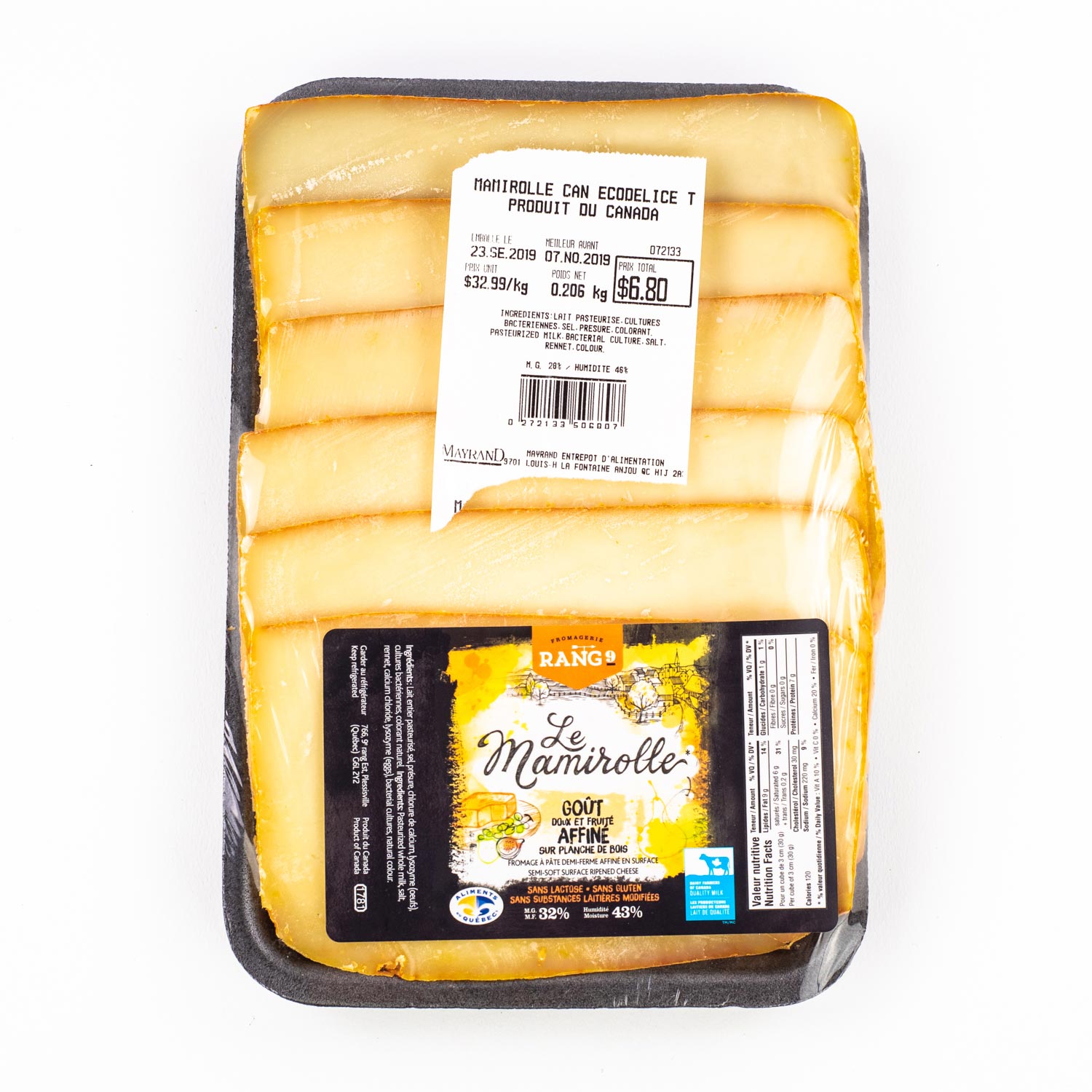Sliced Mamirolle Cheese 200 g