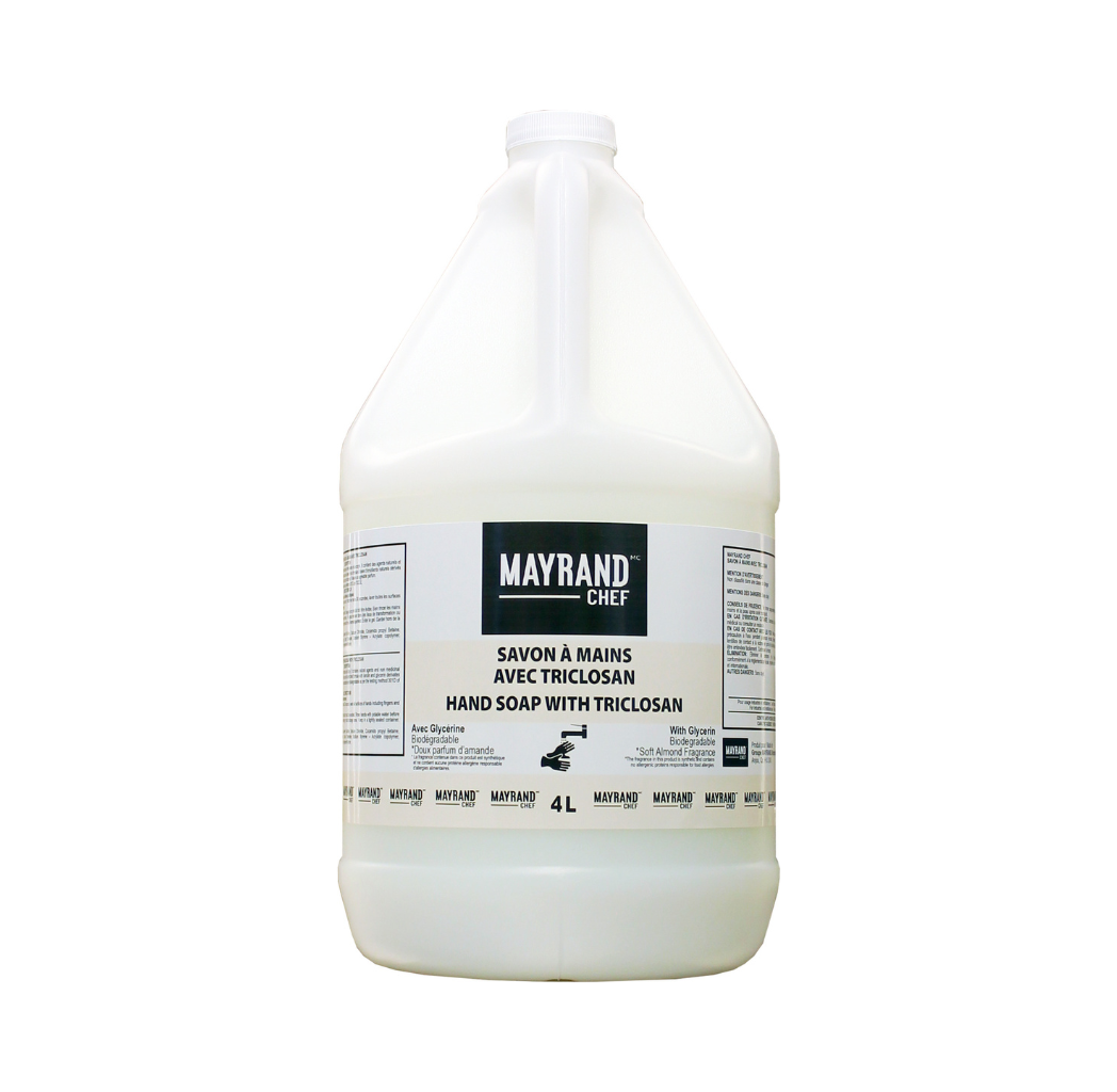 Cream Hand Soap with Triclosan 4 L