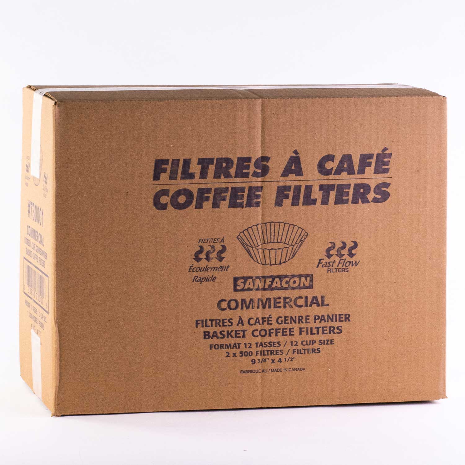 Paper Coffee Filter 12 Cups x1000