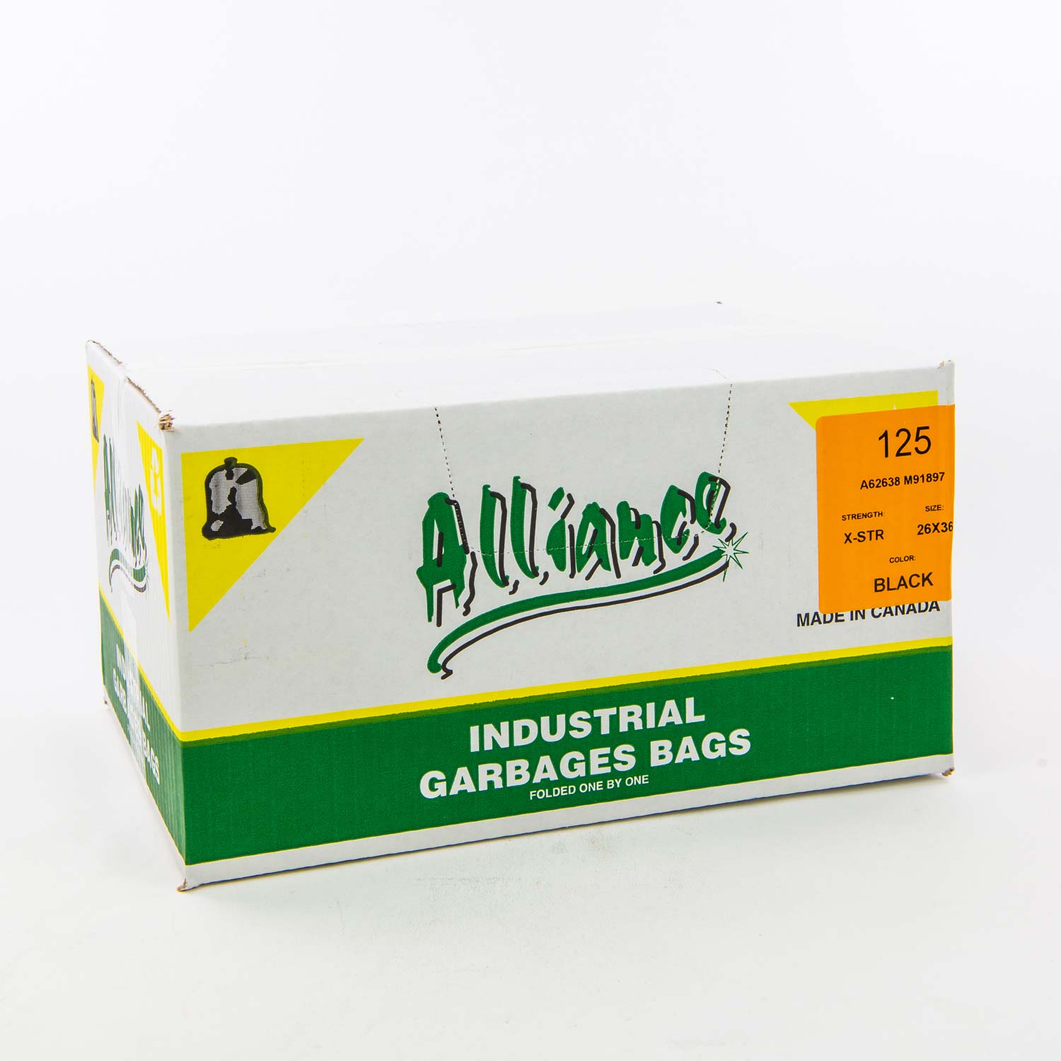 Extra Strong Black Garbage Bag 26 po x 36 po x125-secondary-image