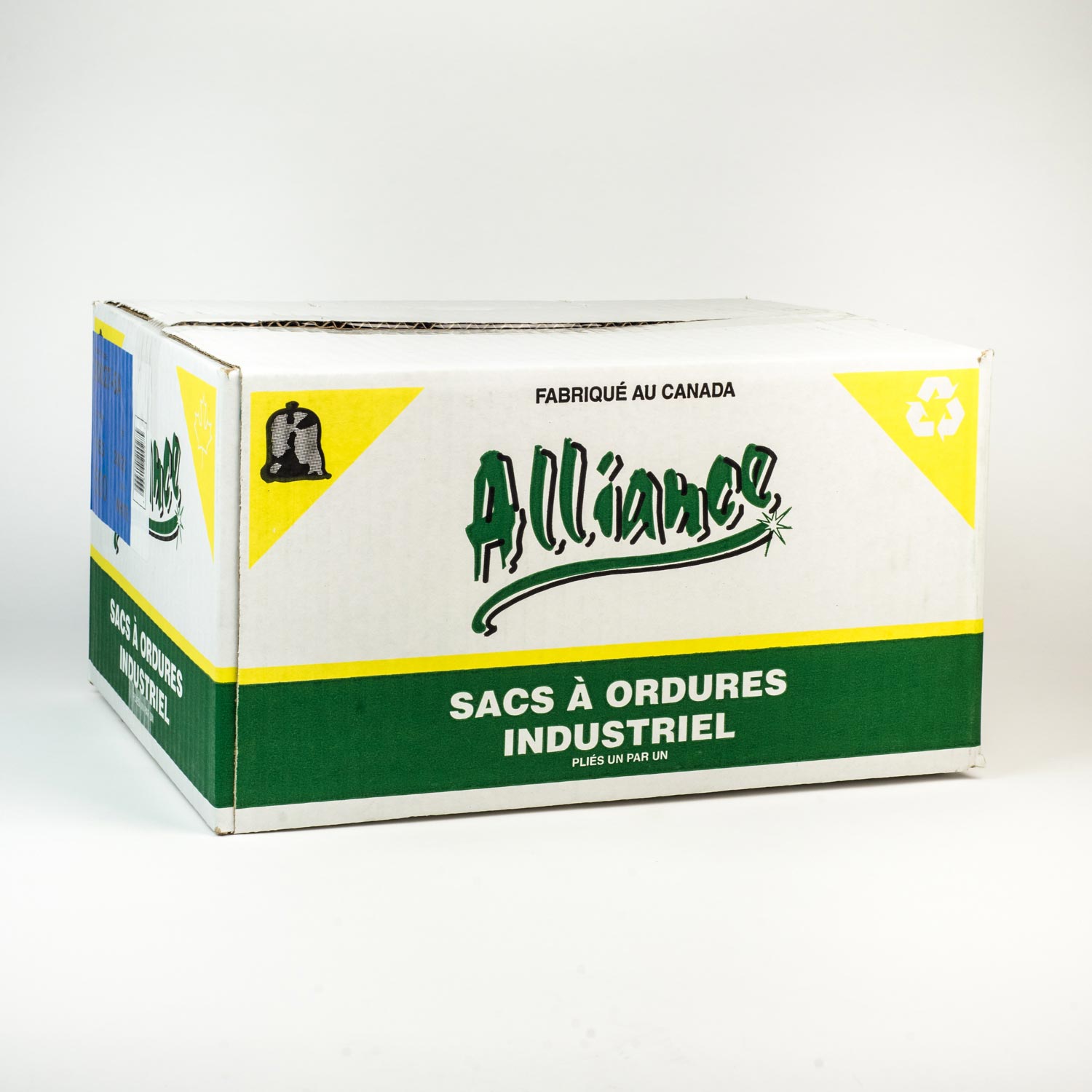 White Regular Garbage Bag 20 po x 22 po x500