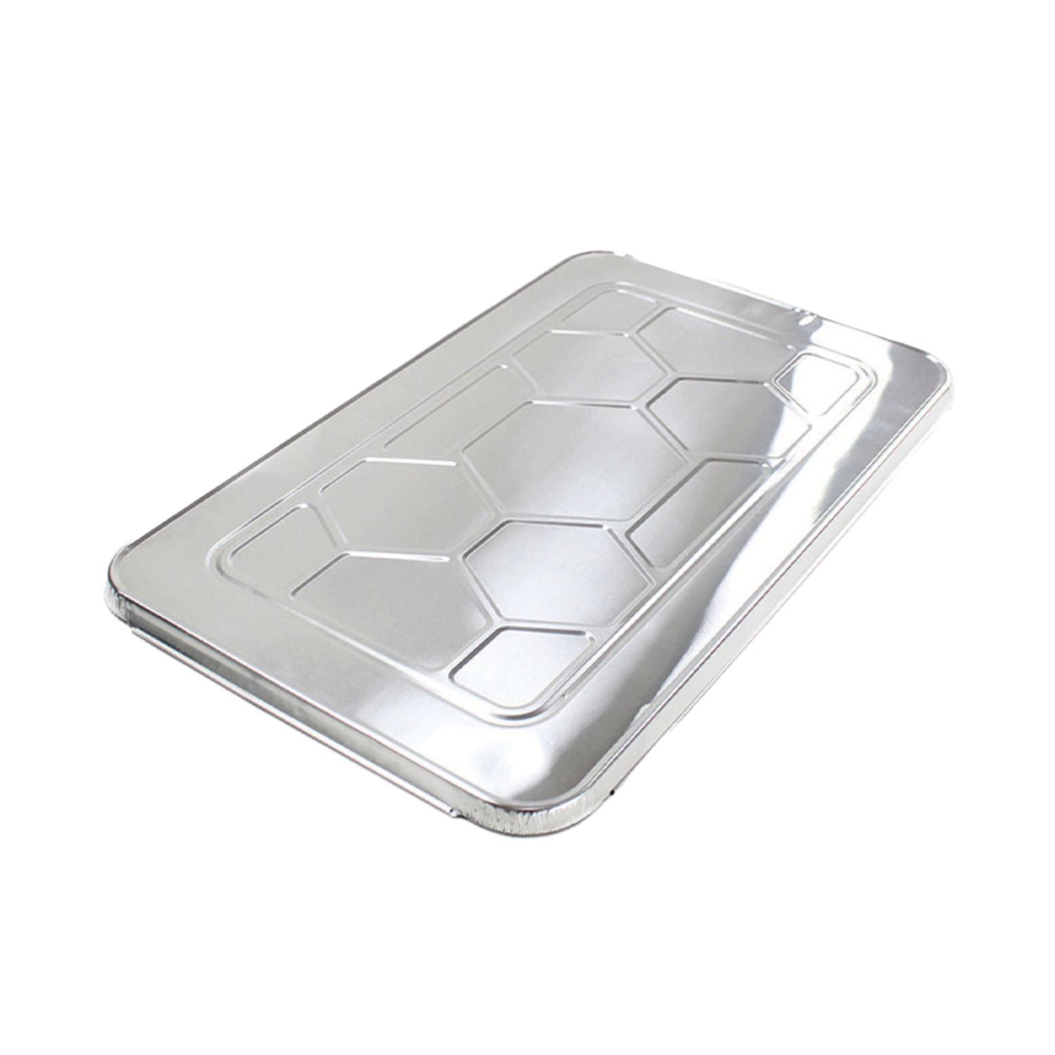 Couvercle rectangulaire aluminium large x5