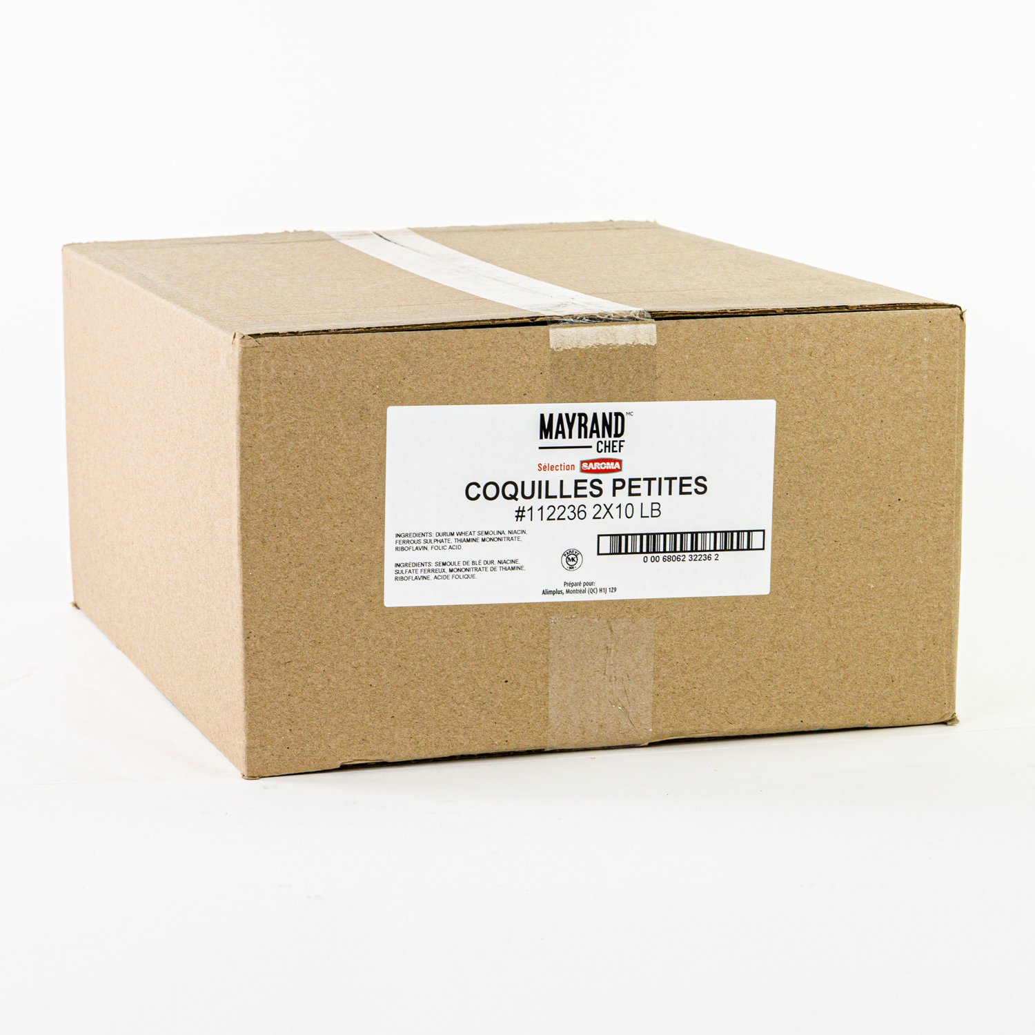 Pâtes coquille petite 20 lb-secondary-image