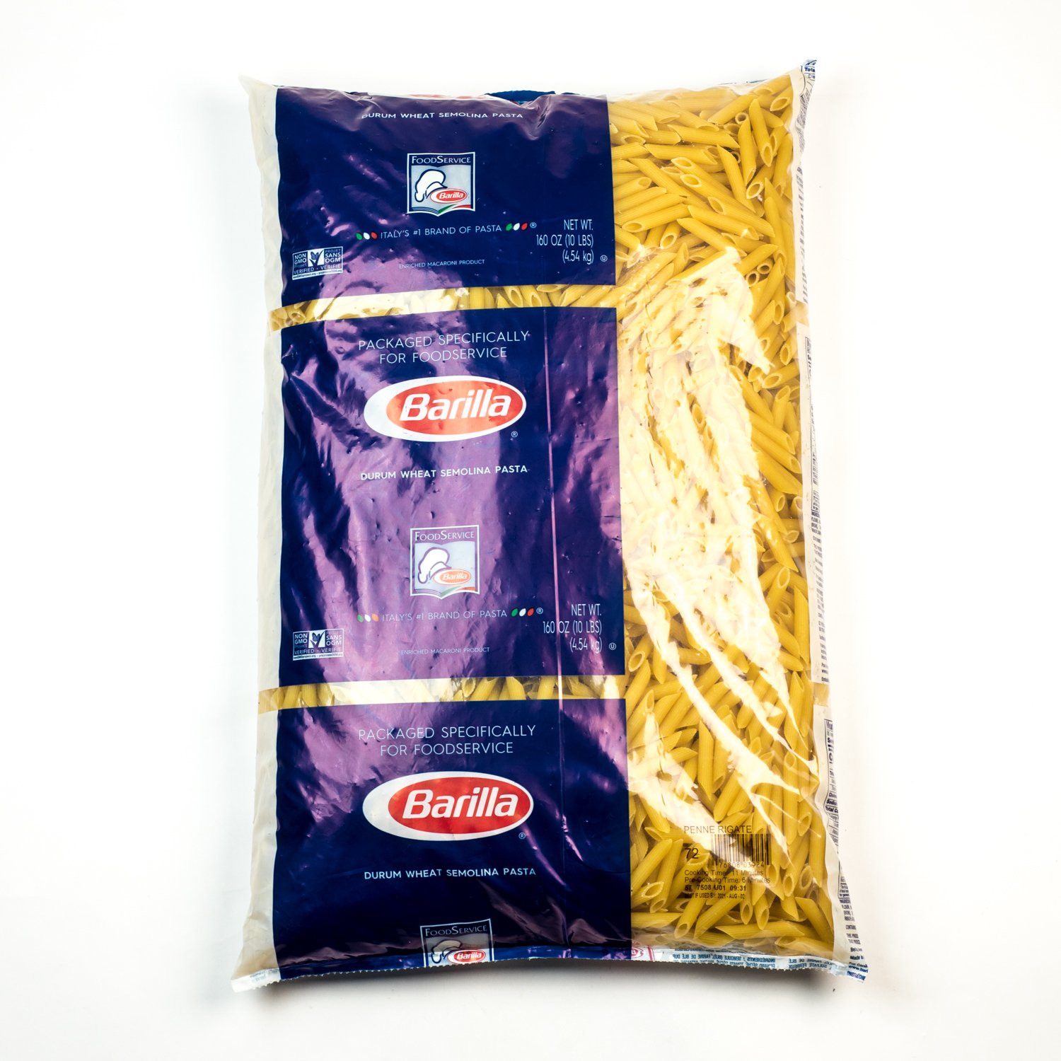 Pâtes penne rigate #72 10 lb-secondary-image