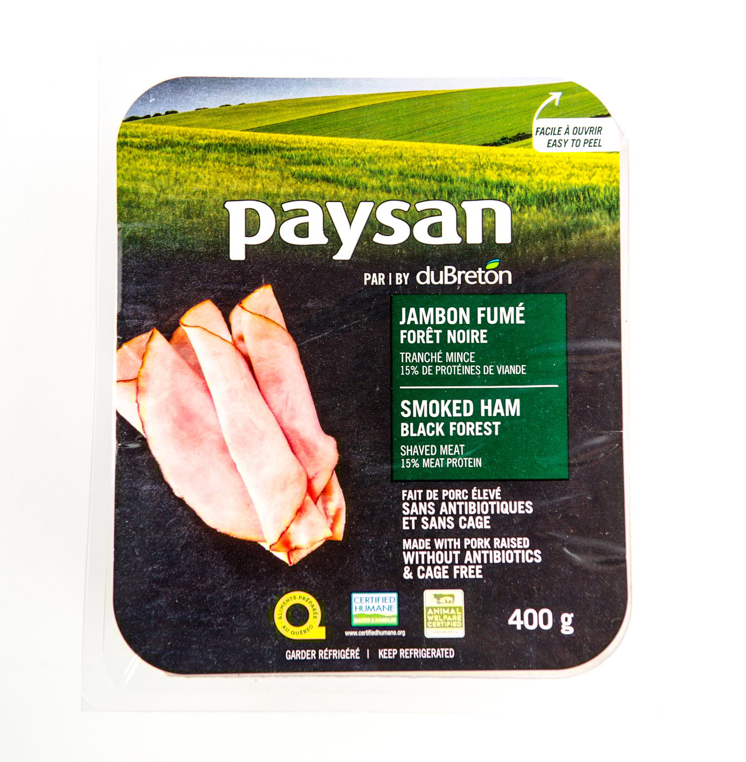 Jambon fumé forêt noire 400 g