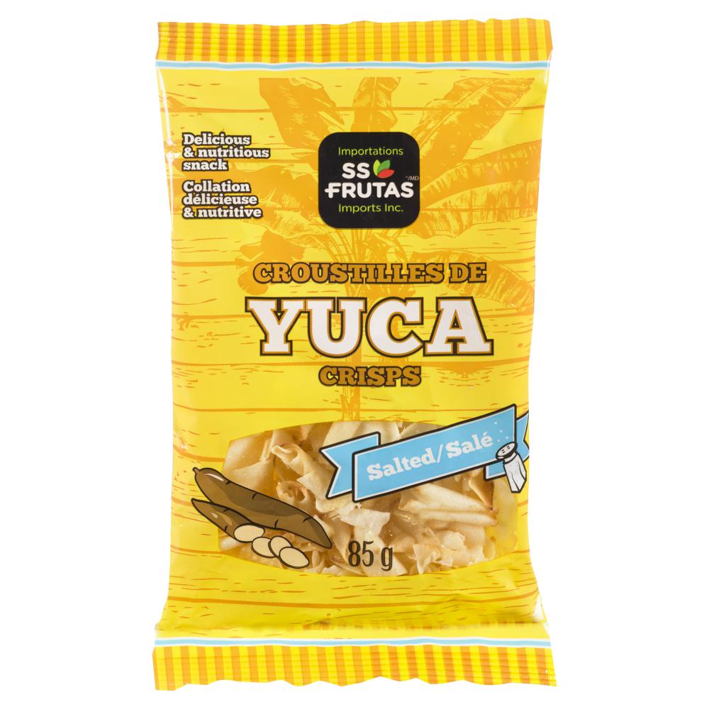 Croustilles de yuca salées