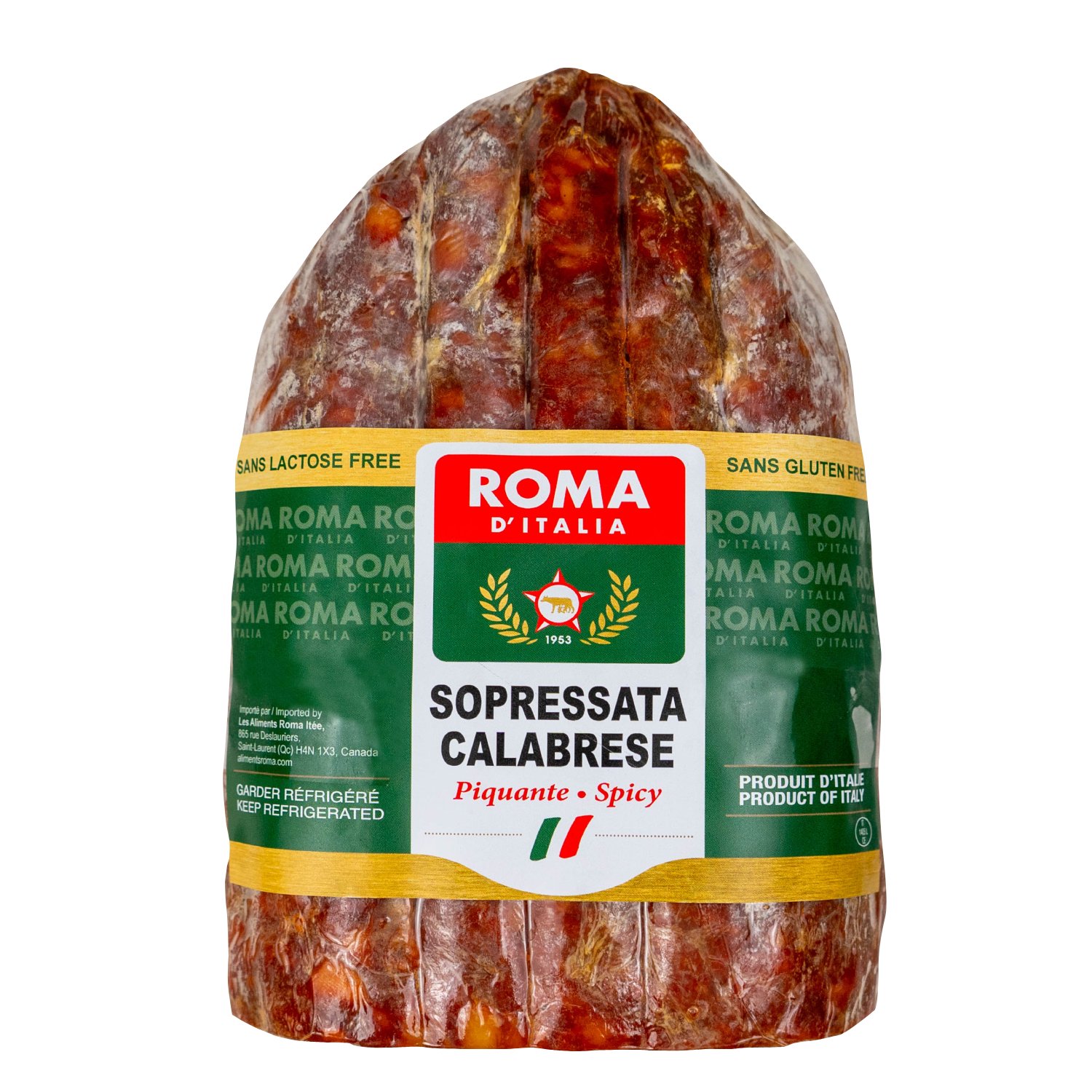 Demi sopressata calabrese