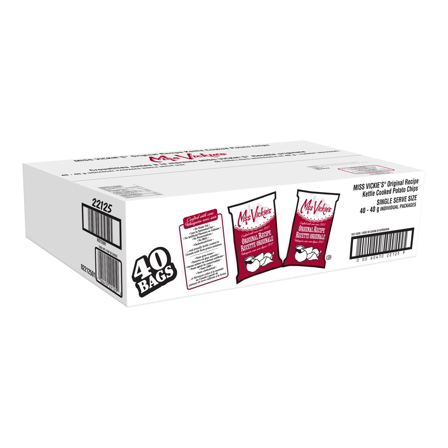 Croustilles originales 40 g x40