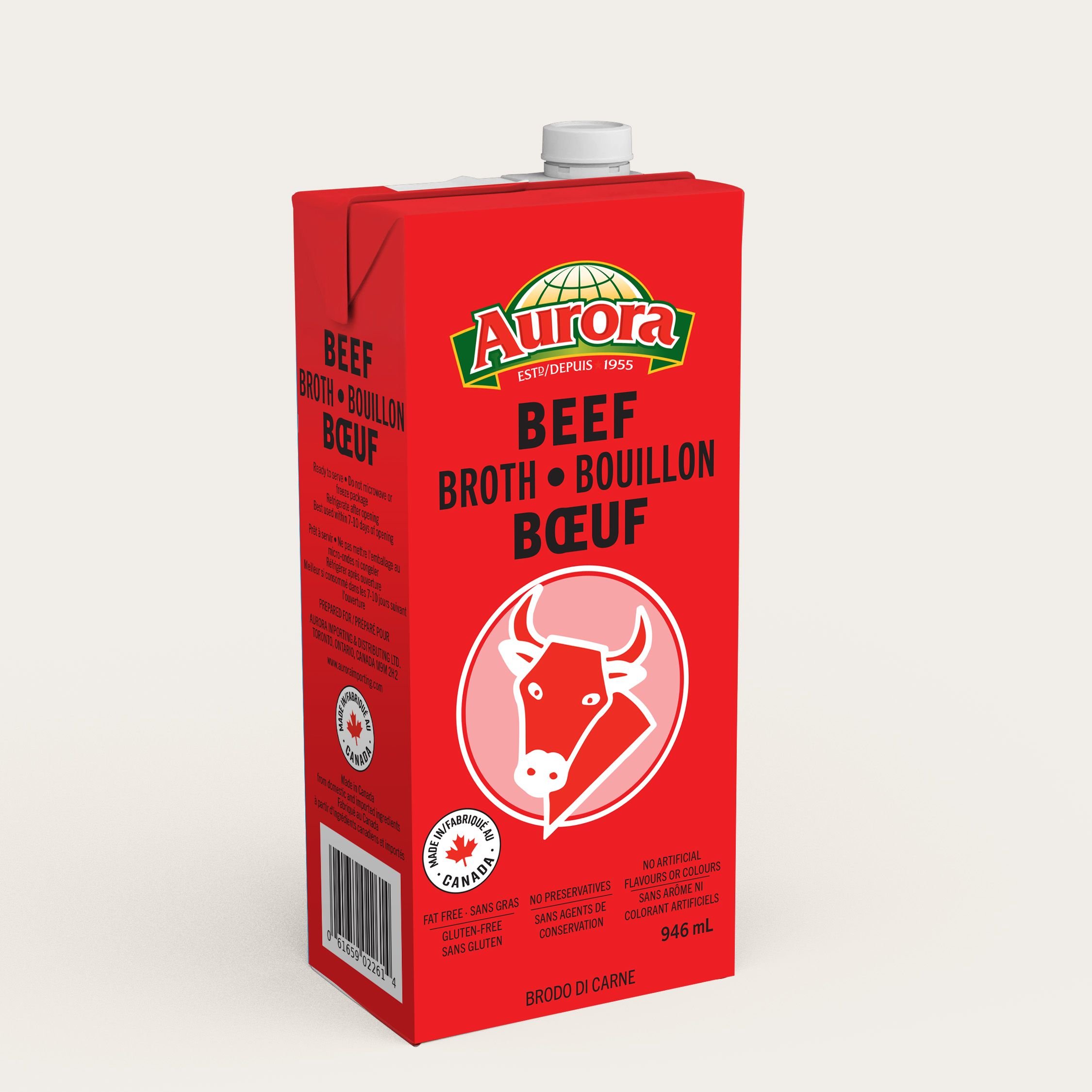 Bouillon de boeuf 946ml