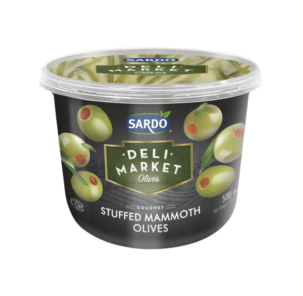 Olives vertes géantes farcies 250 ml