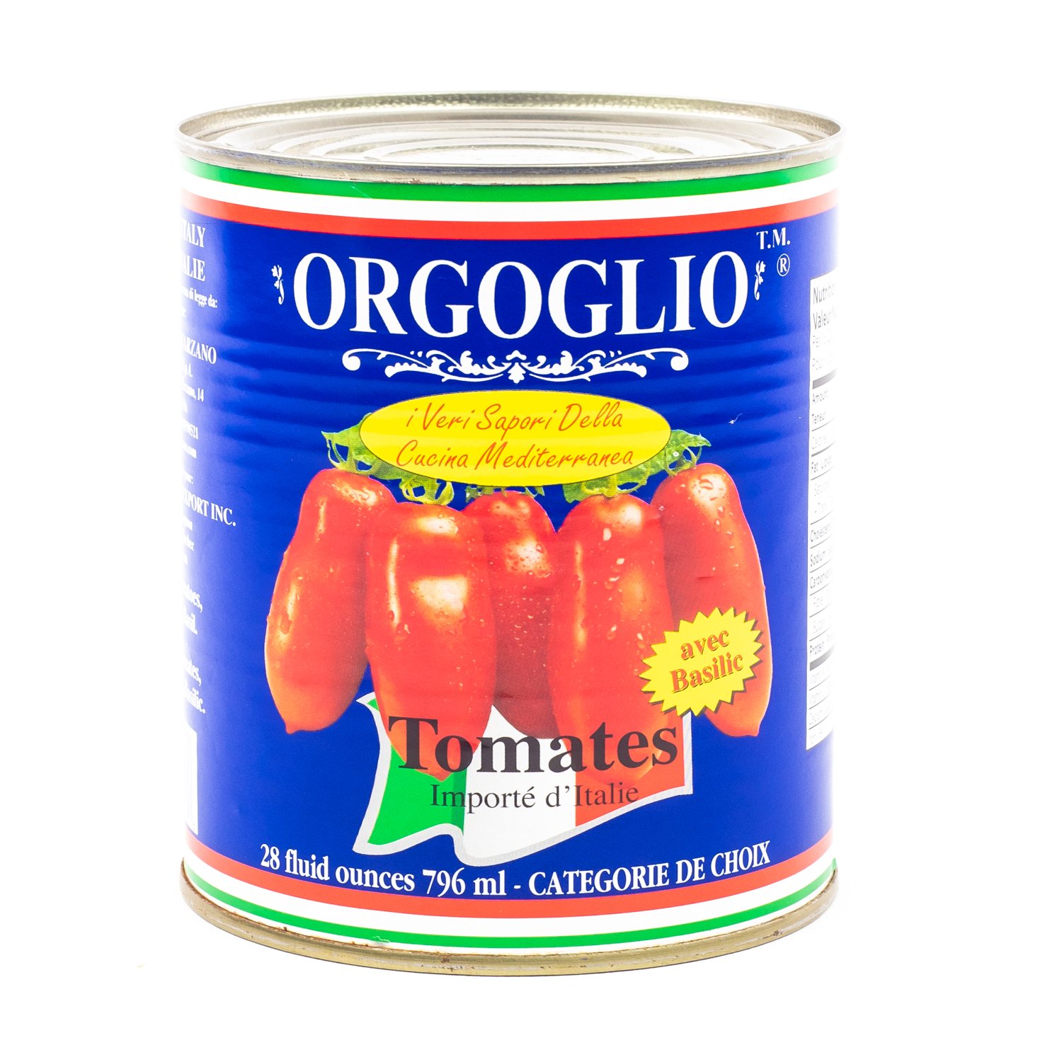 Tomates italiennes au basilic 796 ml