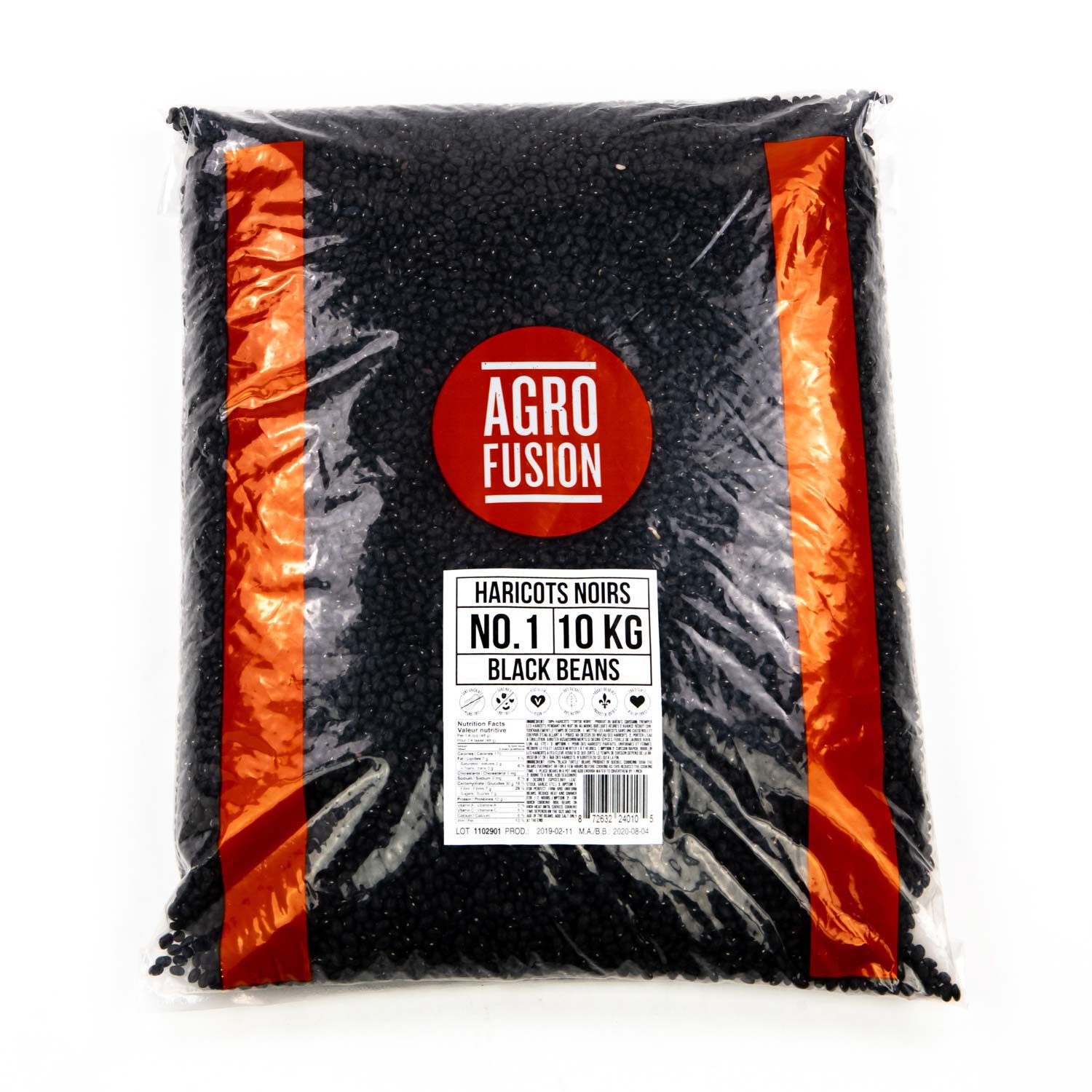 Haricots noirs 10 kg