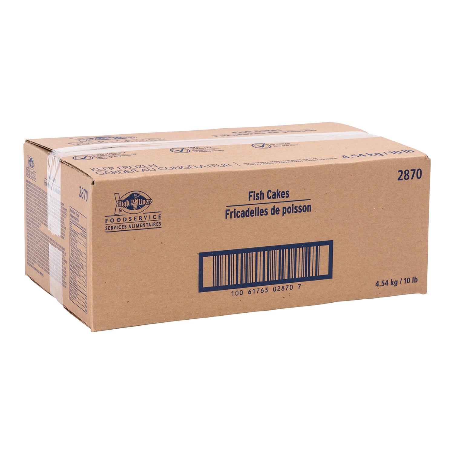 Fricadelle de poisson surgelée 4,54 kg-secondary-image