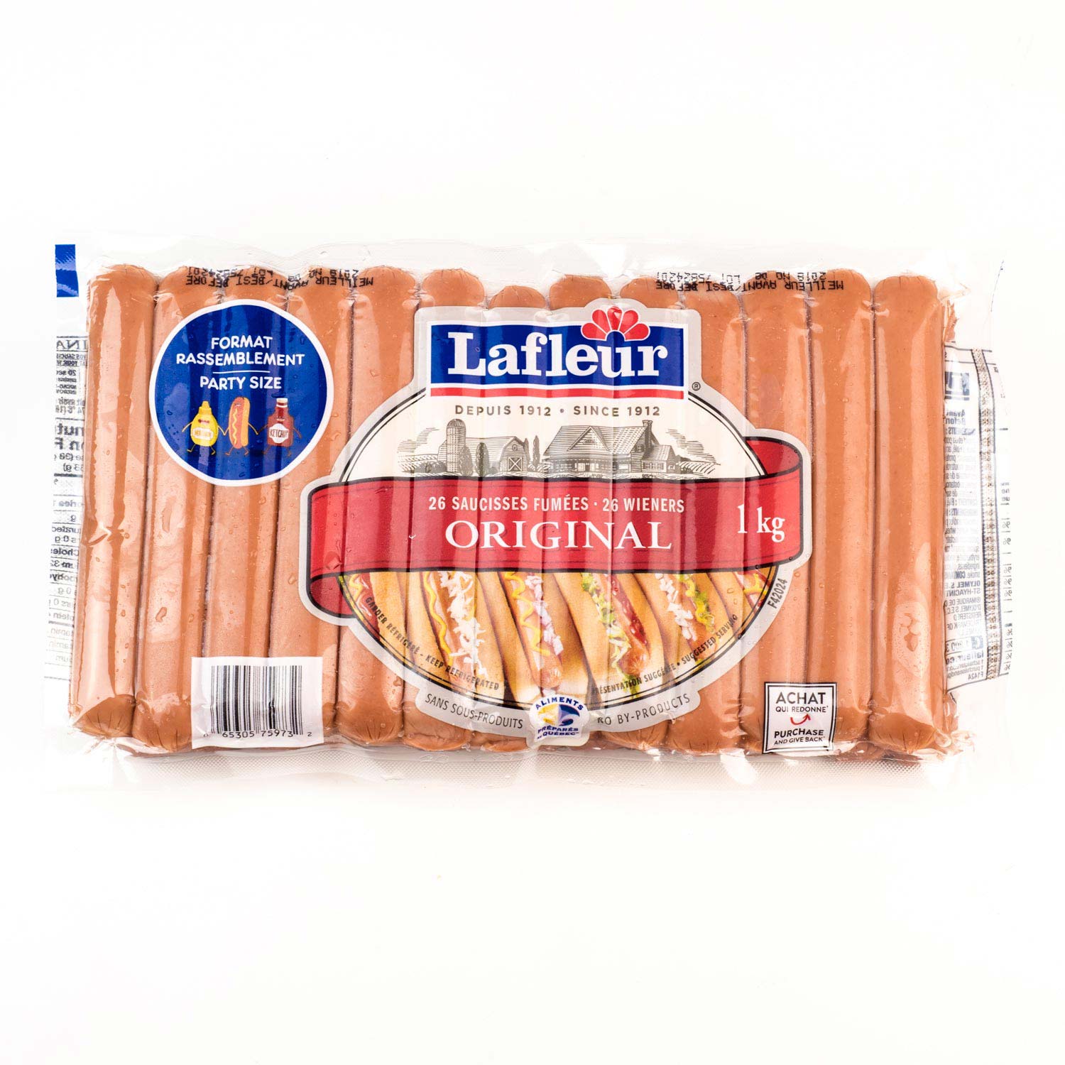 Saucisses fumées originales x26
