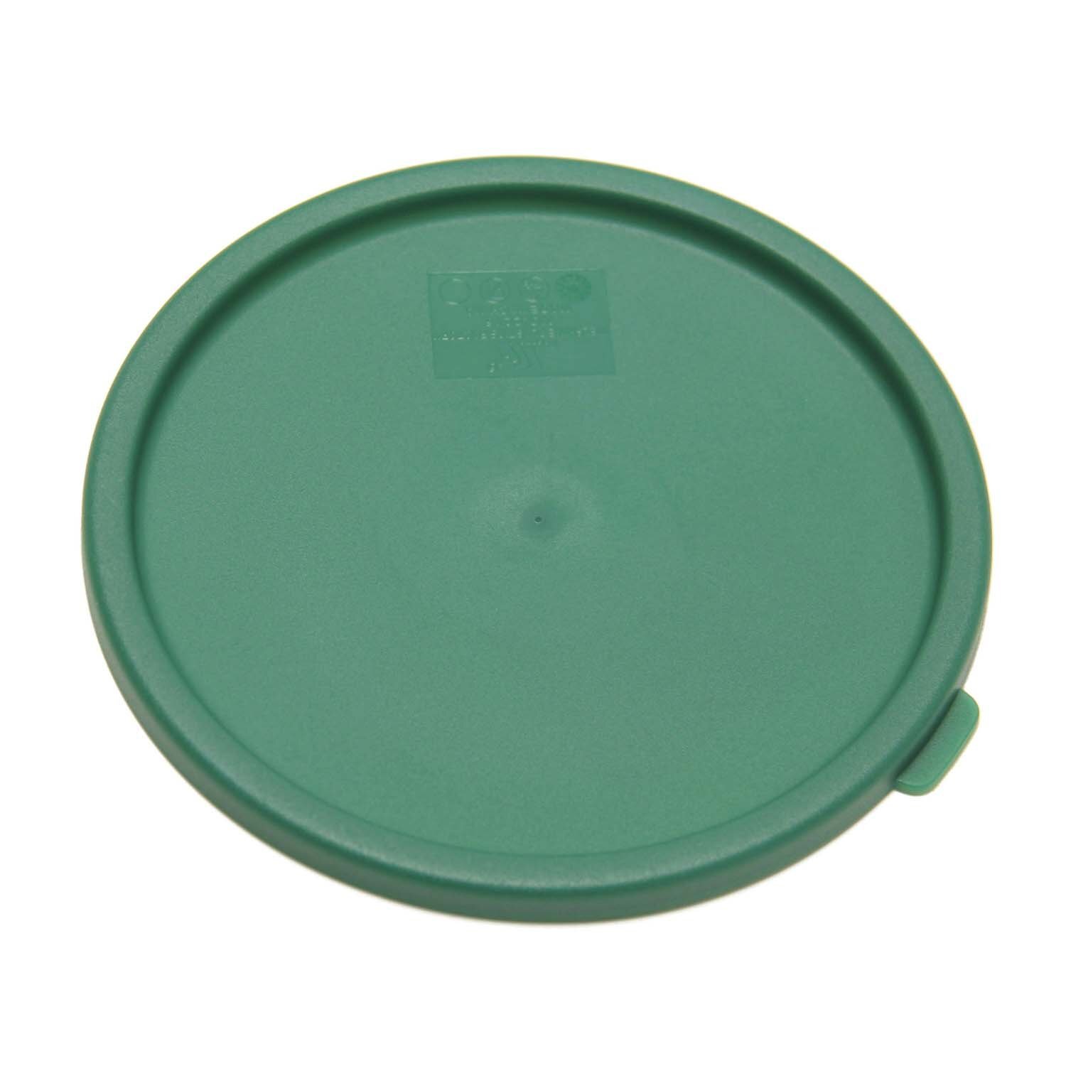 Couvercle Rond en Polyethylene Vert