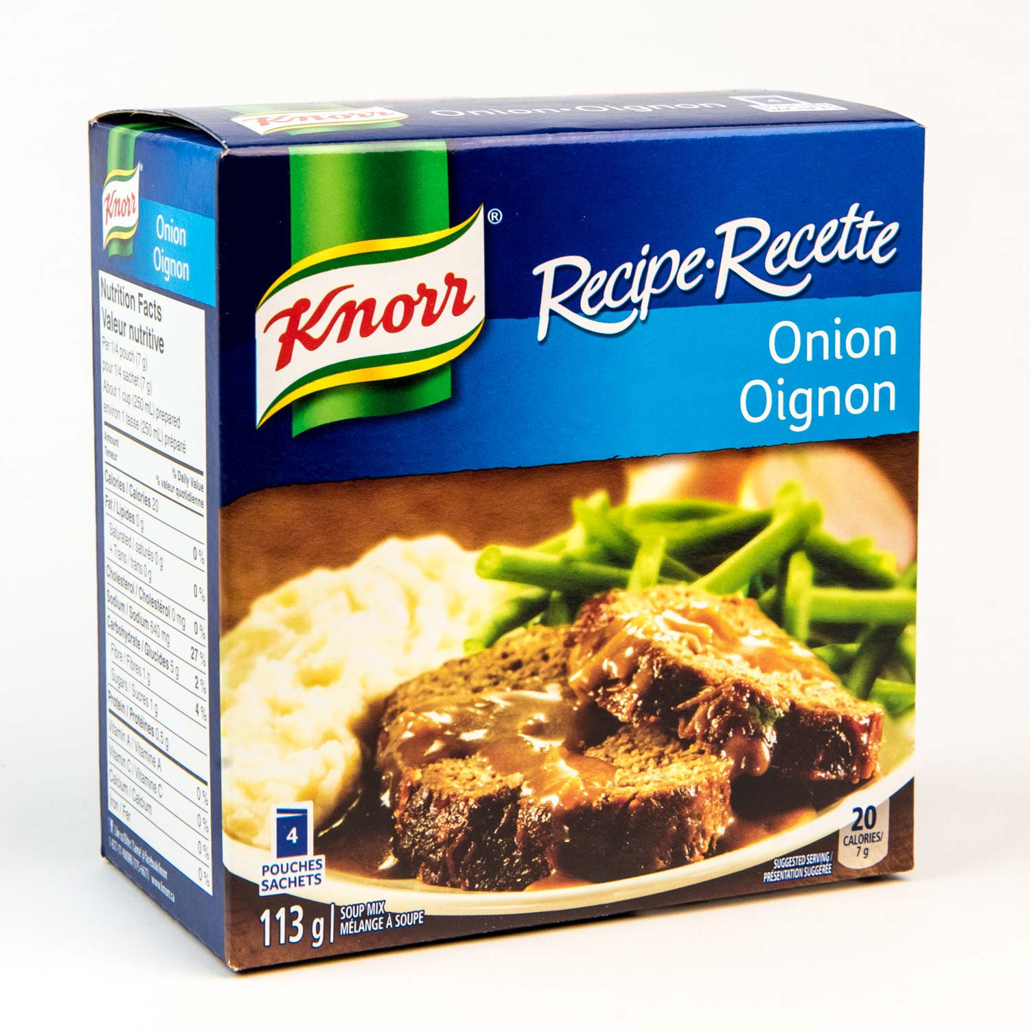 Mélange pour soupe à l'oignon x4