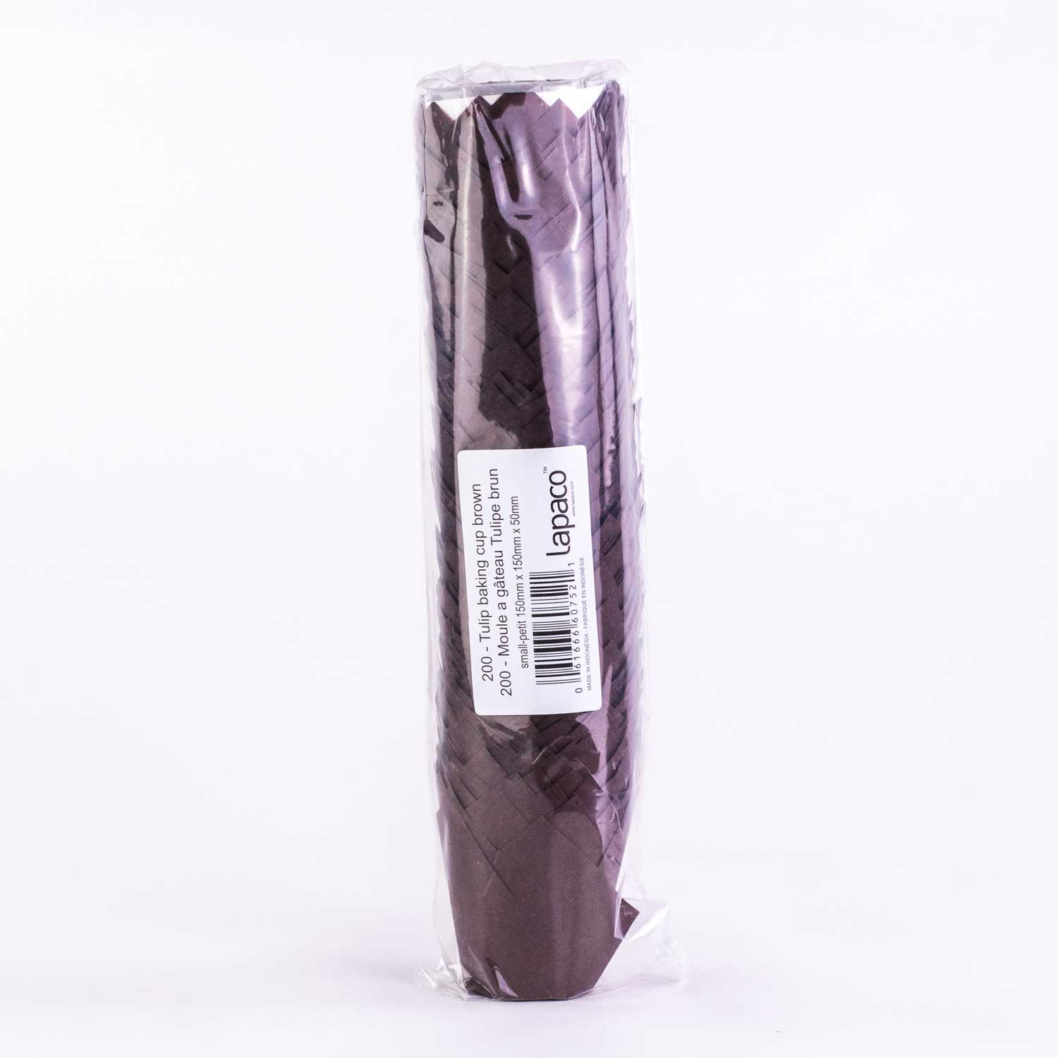 Moule à gâteau brun petite tulipe x200