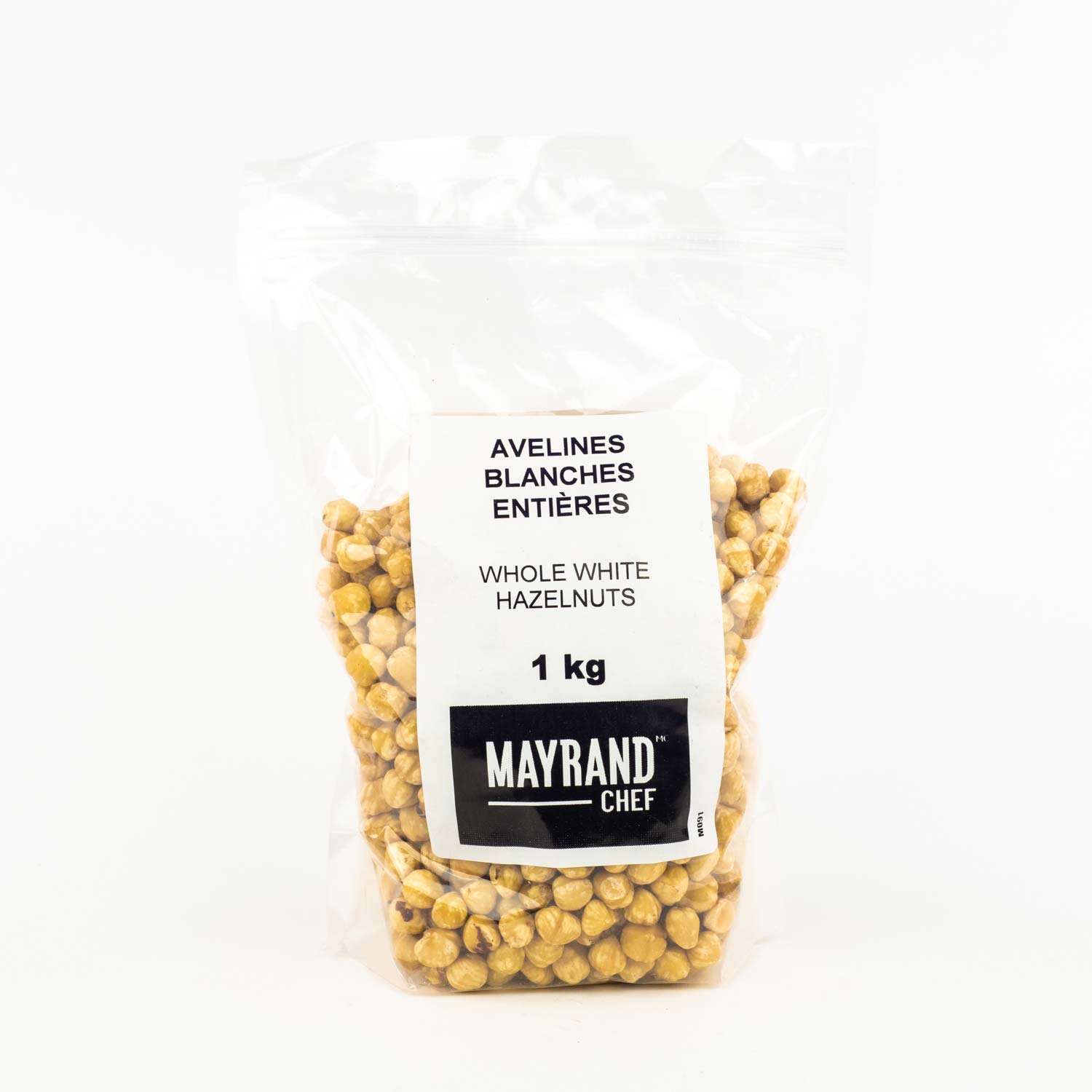 Avelines blanches entières 1 kg