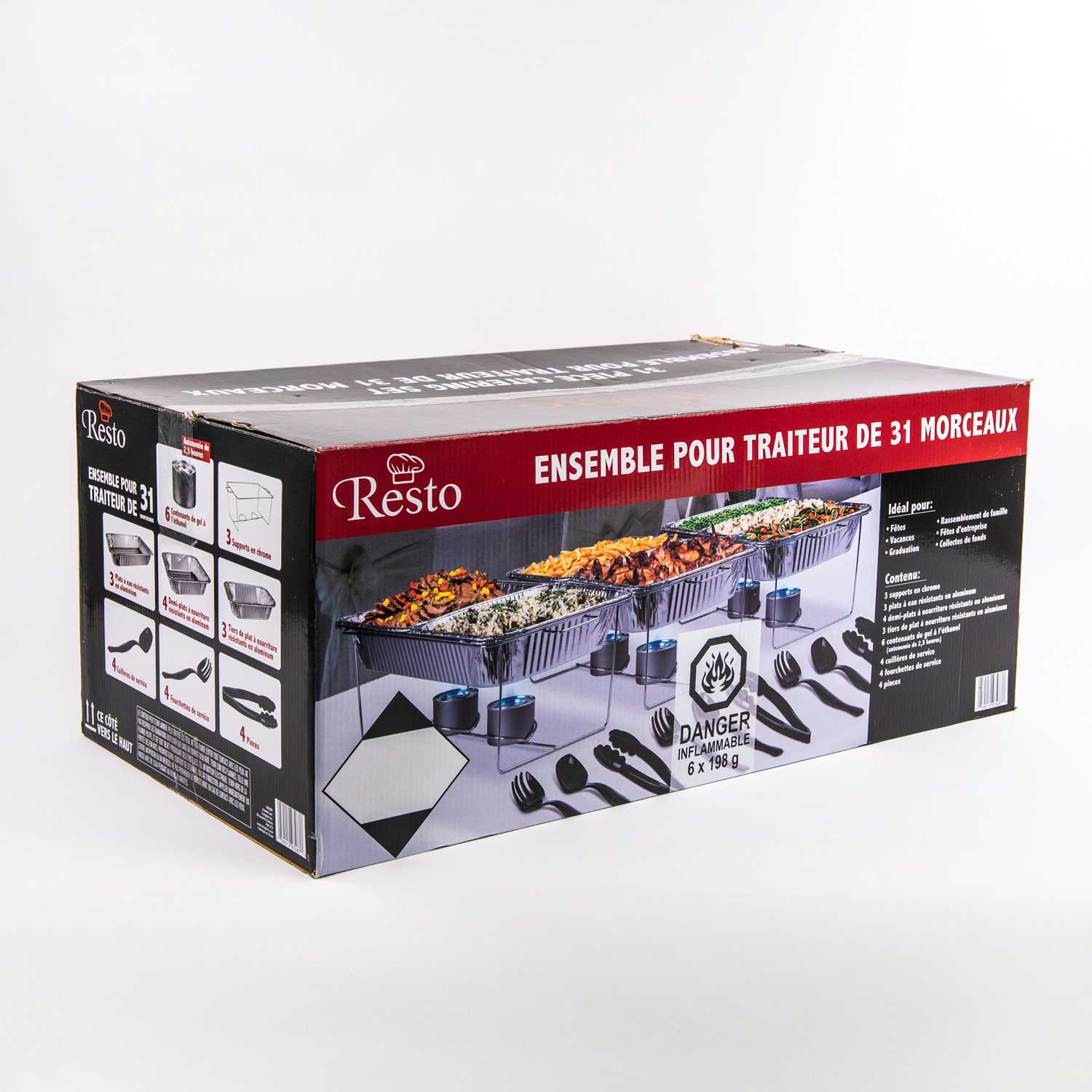 Ensemble traiteur 31 pièces