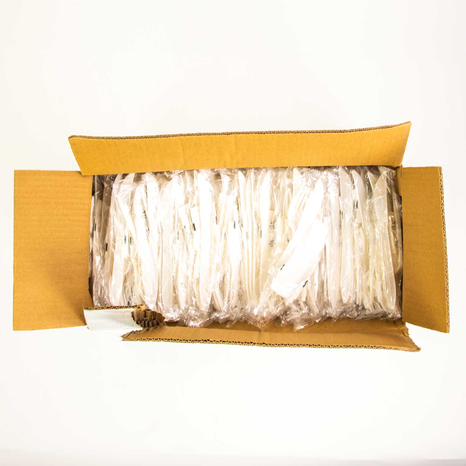 Ensemble ustensiles plastique blanc 5 morceaux x500-secondary-image