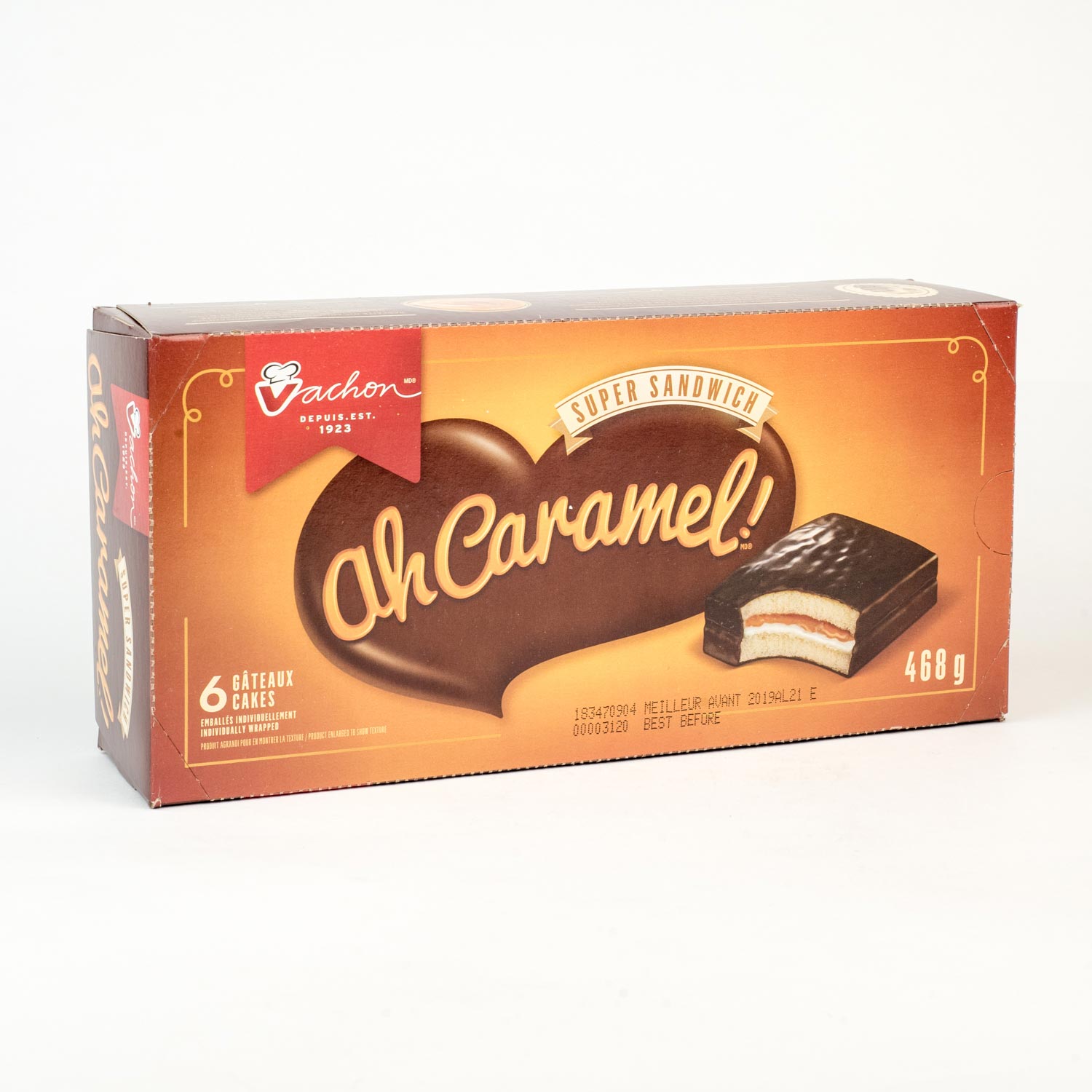 Gâteaux sandwiches Ah Caramel x6