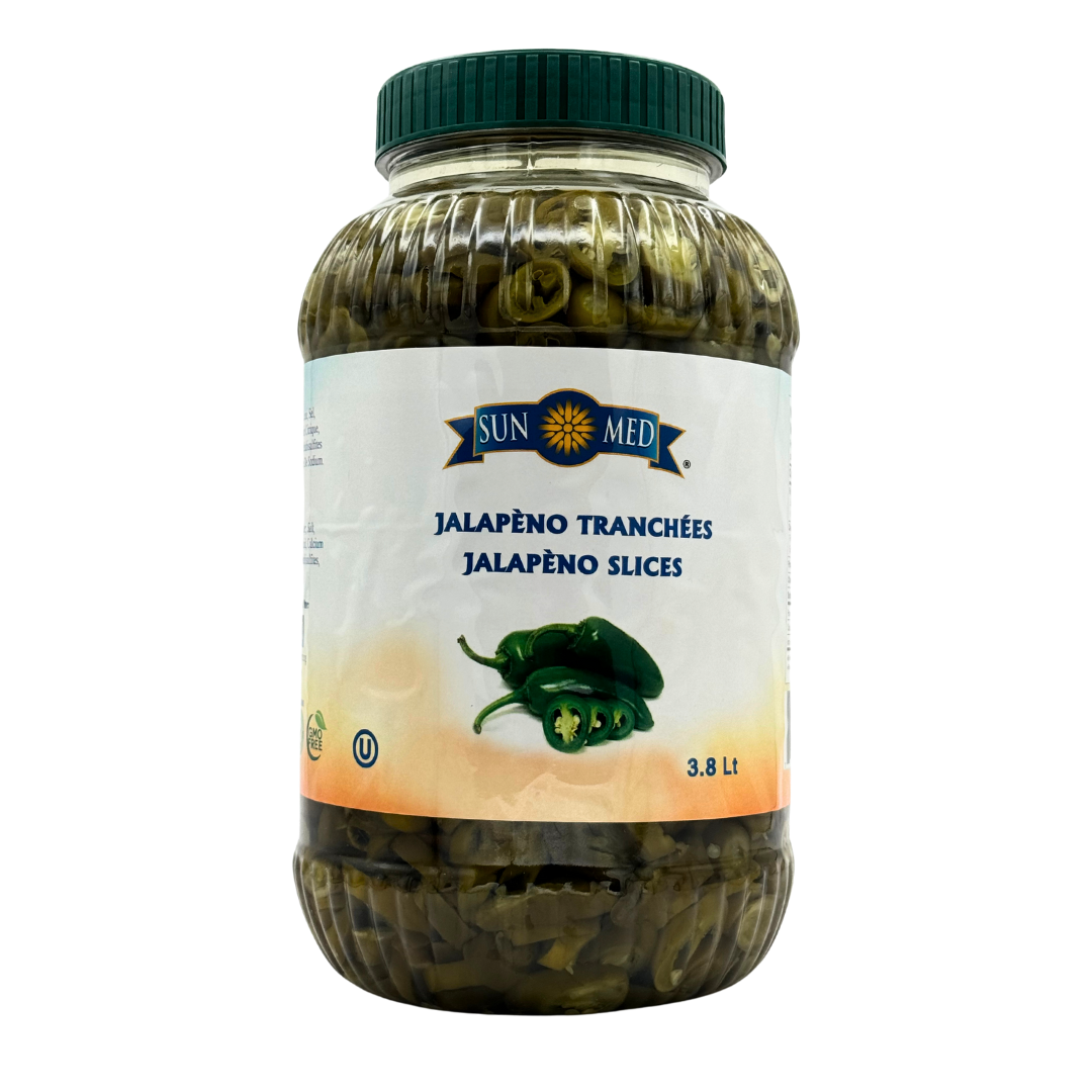 Piment jalapeno tranché 3,78 L