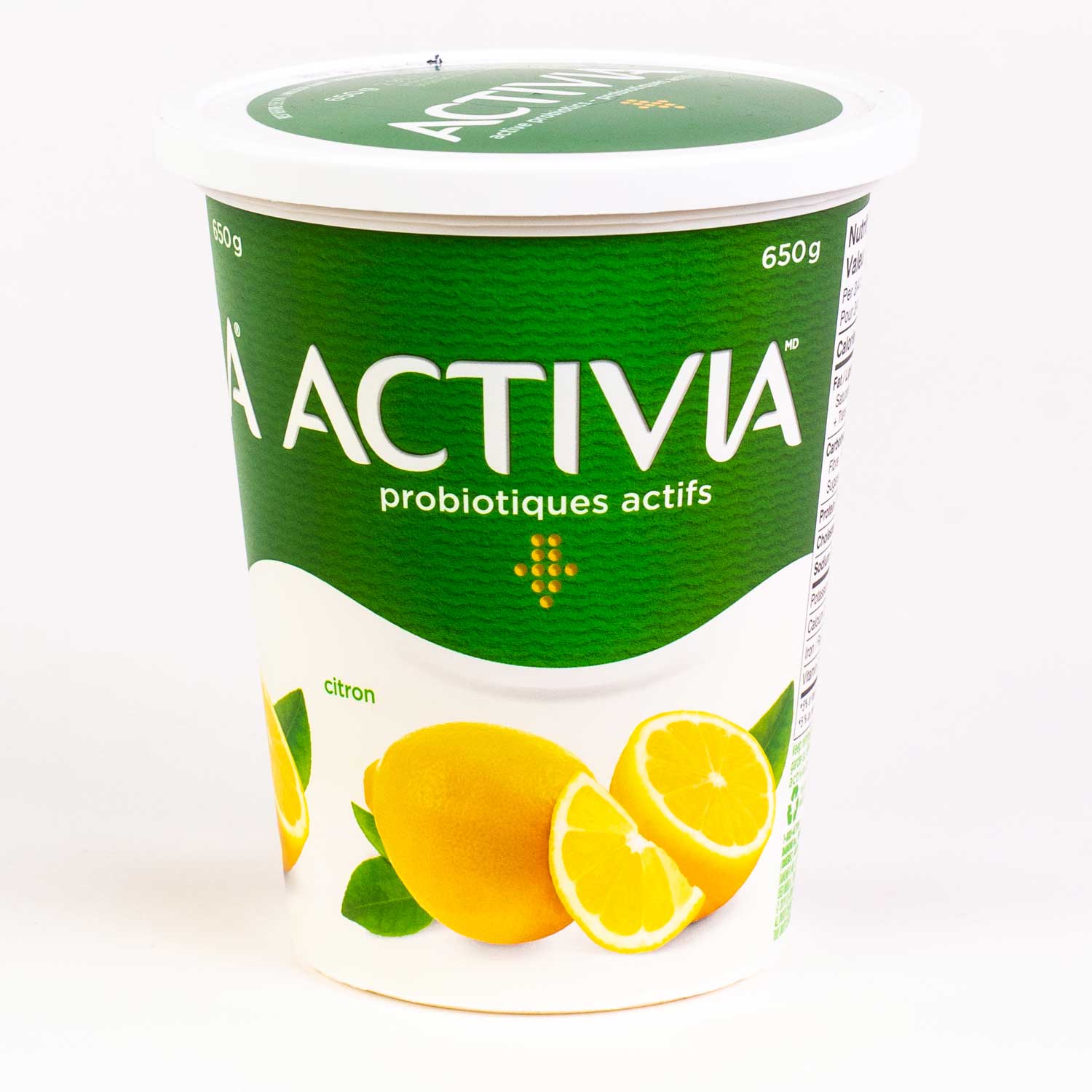 Yogourt citron 650 g