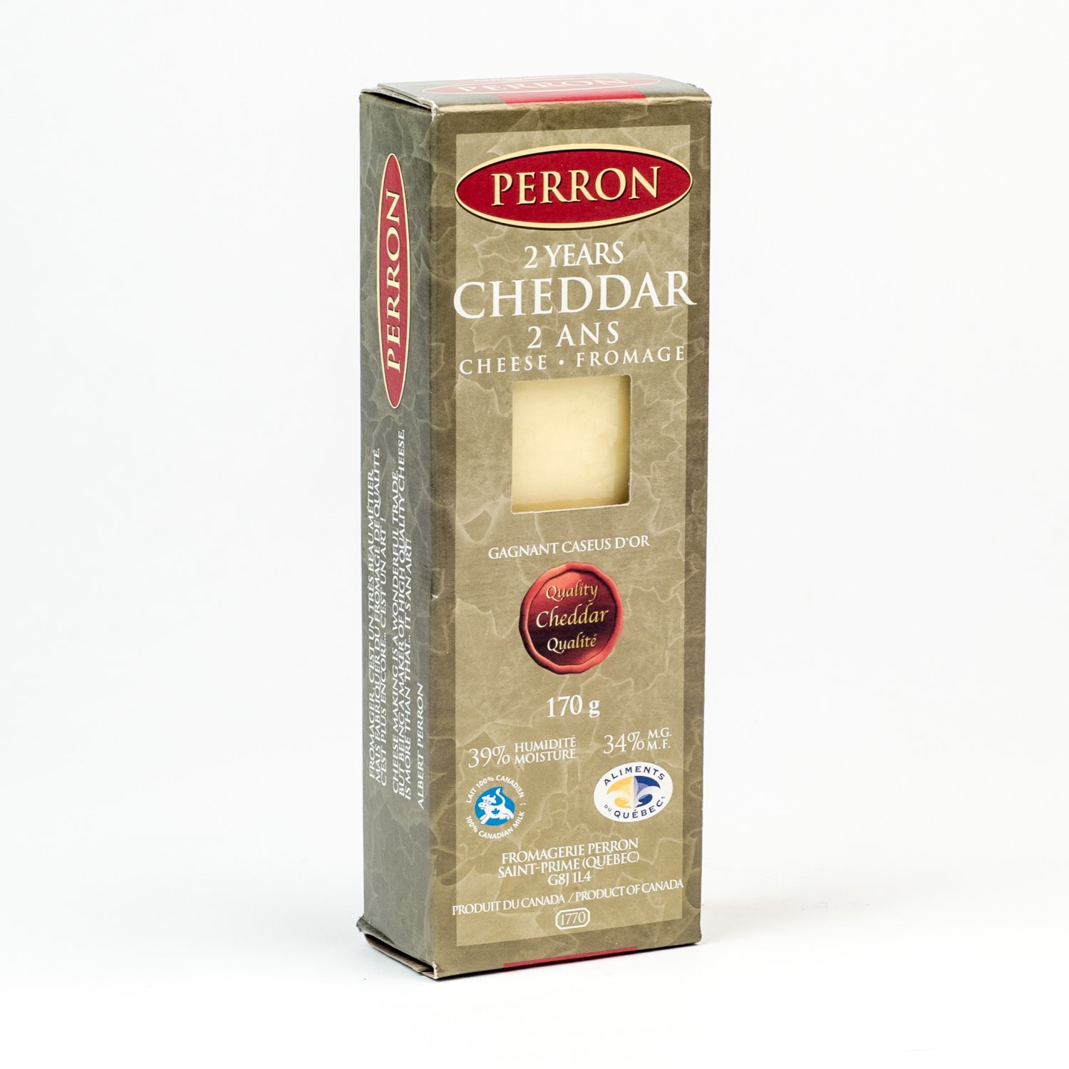 Cheddar vieilli 2 ans 170 g