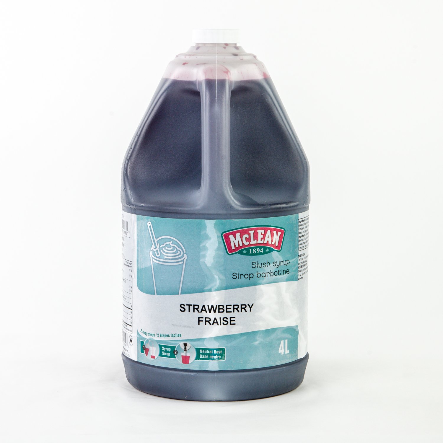 Sirop barbotine fraise 4 L