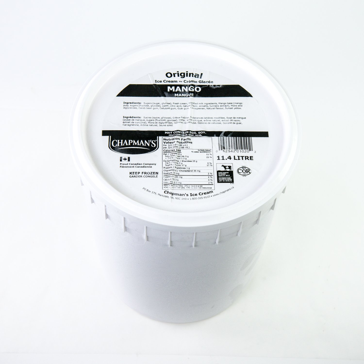 Crème glacée à la mangue 11,4 L-secondary-image
