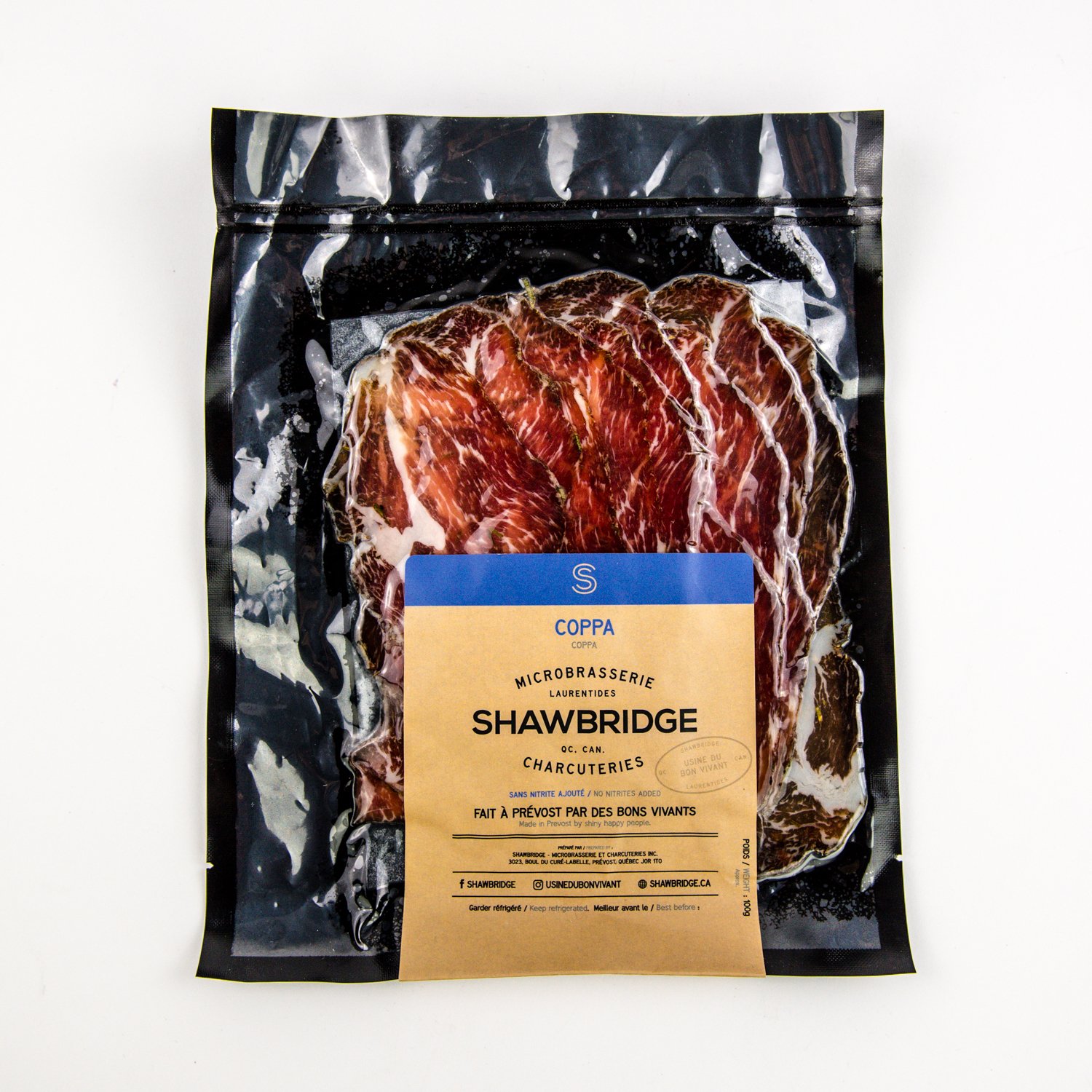 Coppa tranchée 100 g