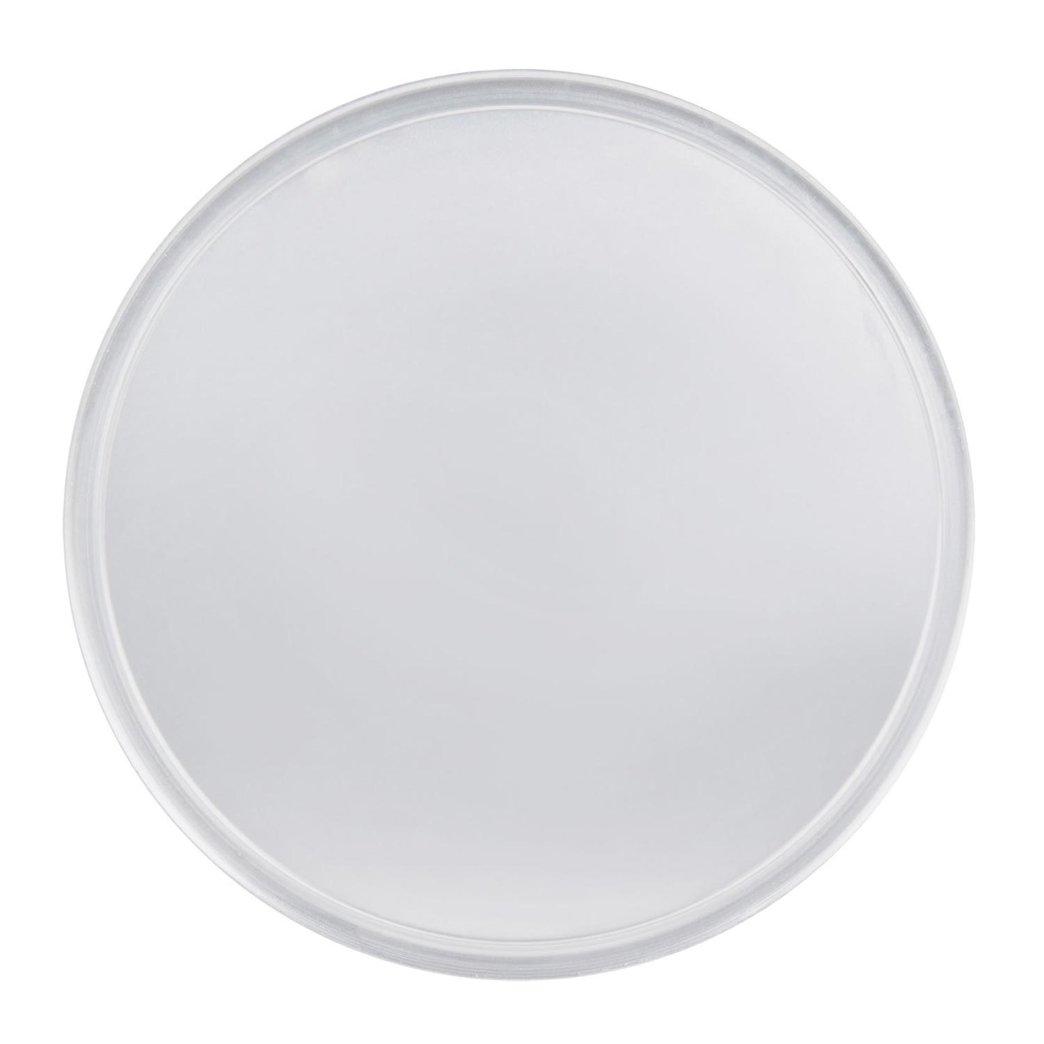 Assiette à pizza à bord roulé 7''
