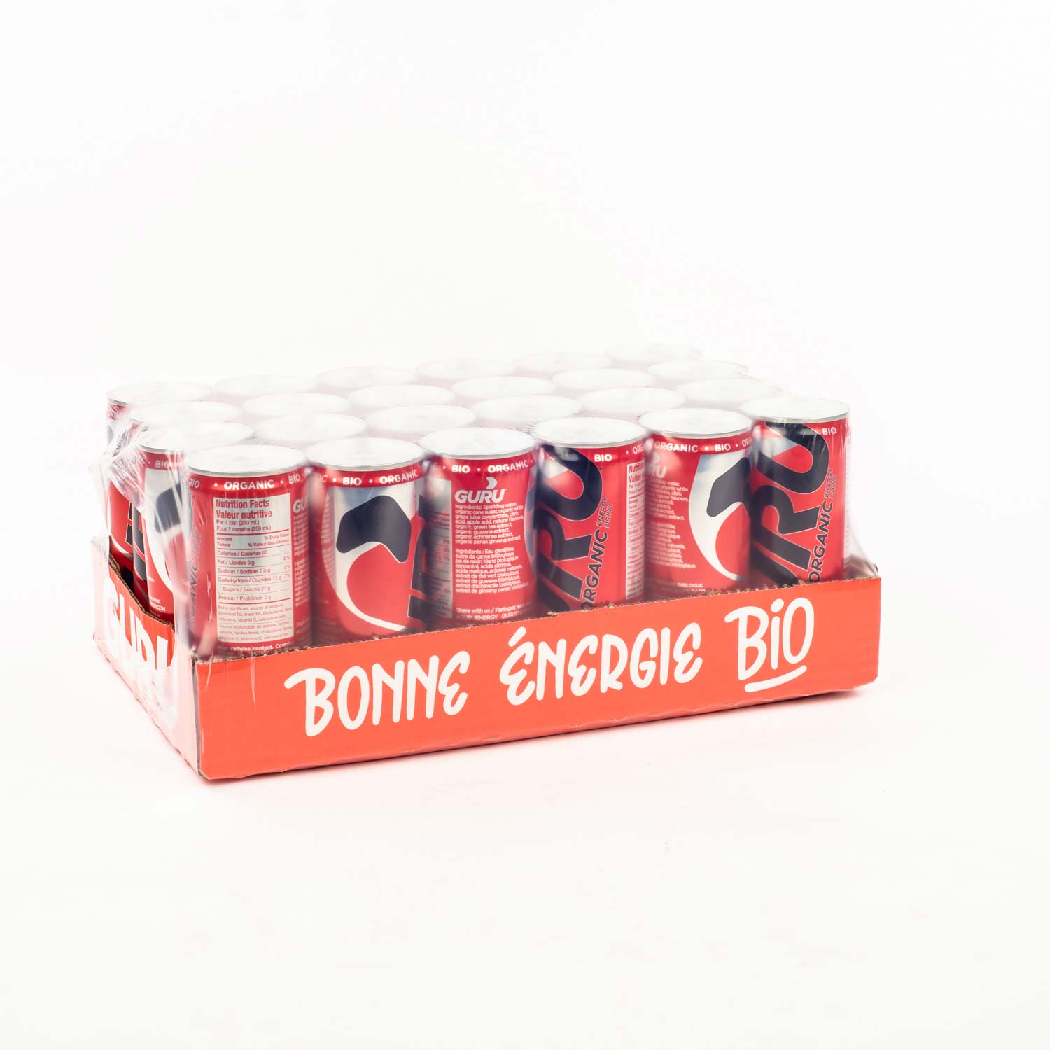 Boisson énergisante biologique 250 ml