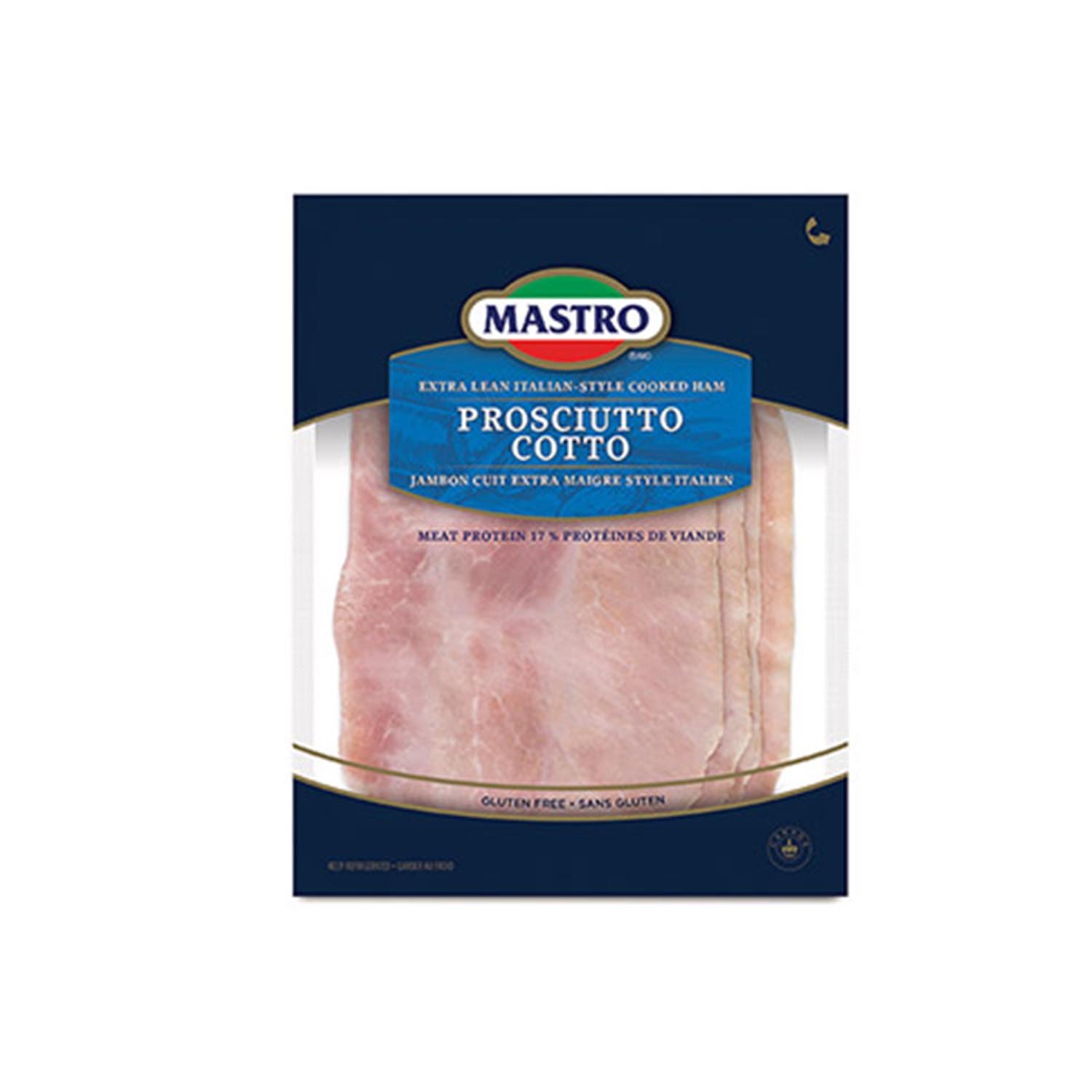 Jambon cotto prosciutto tranché 125 g
