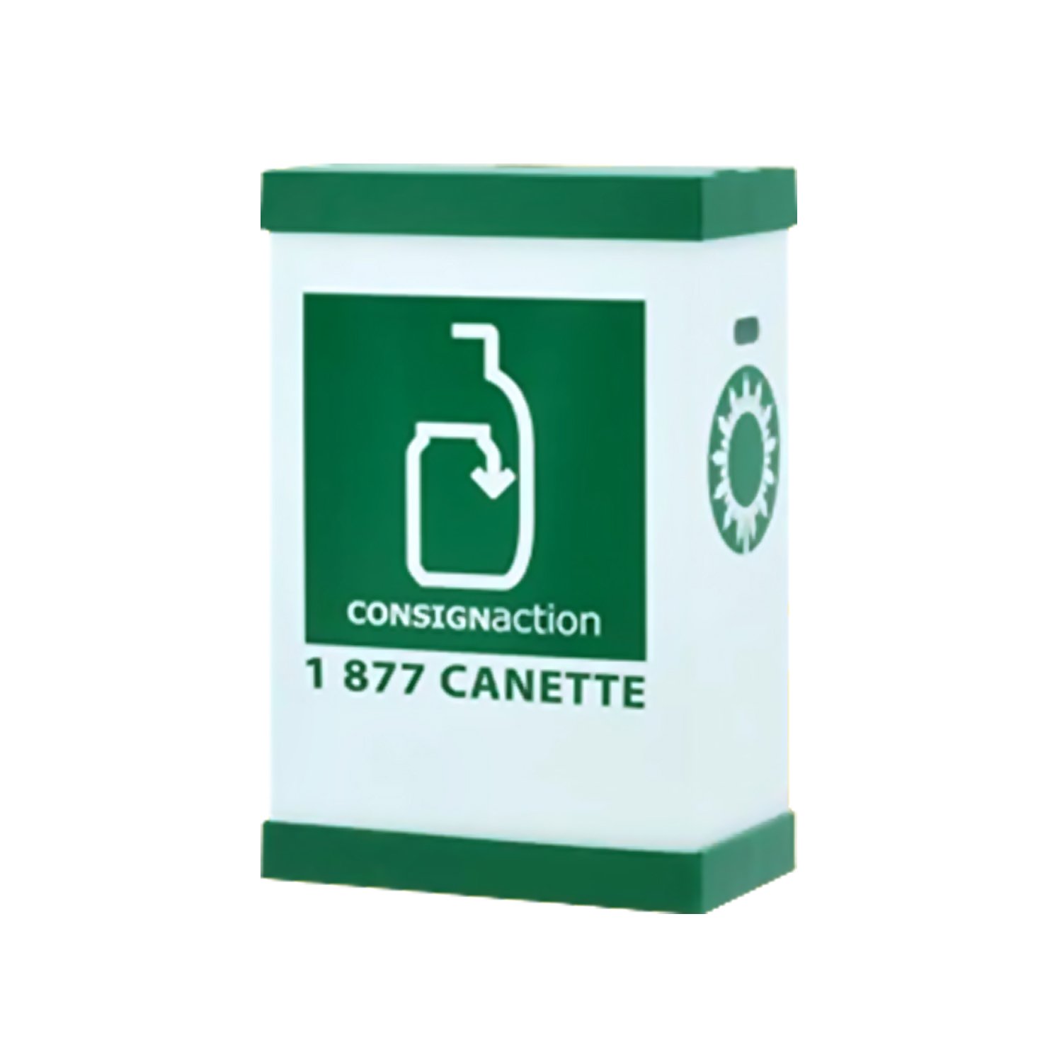Boîte consigne canette