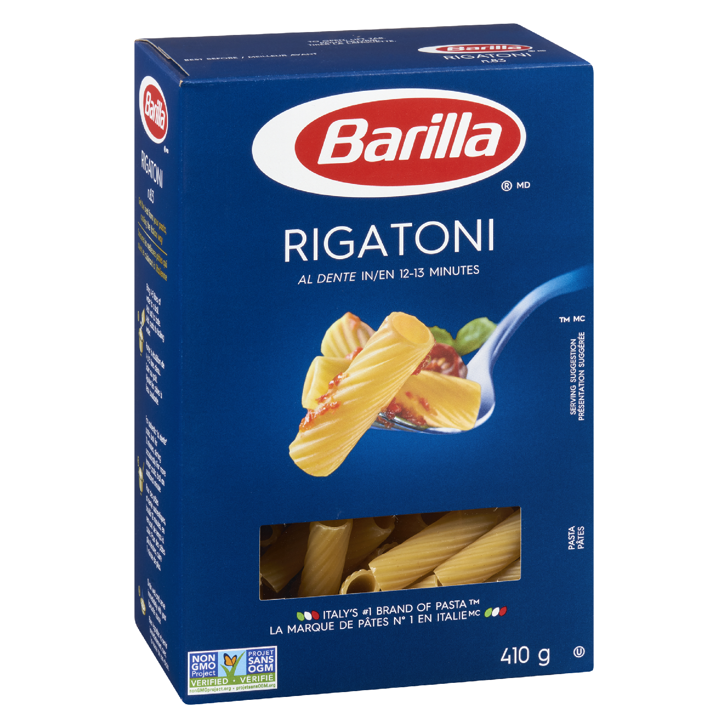 Pâtes rigatoni #83 410 g