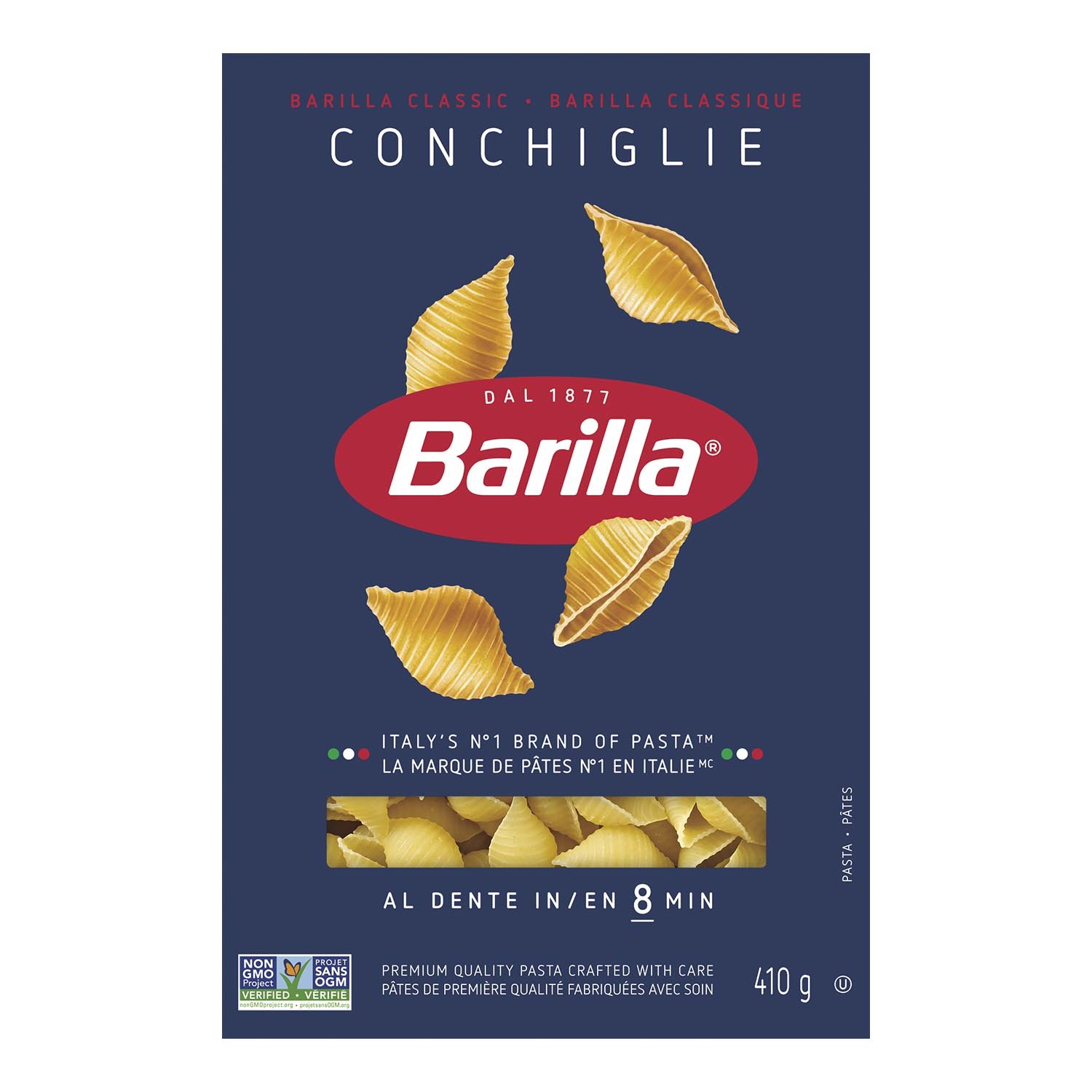 Pâtes conchiglie #393 410 g