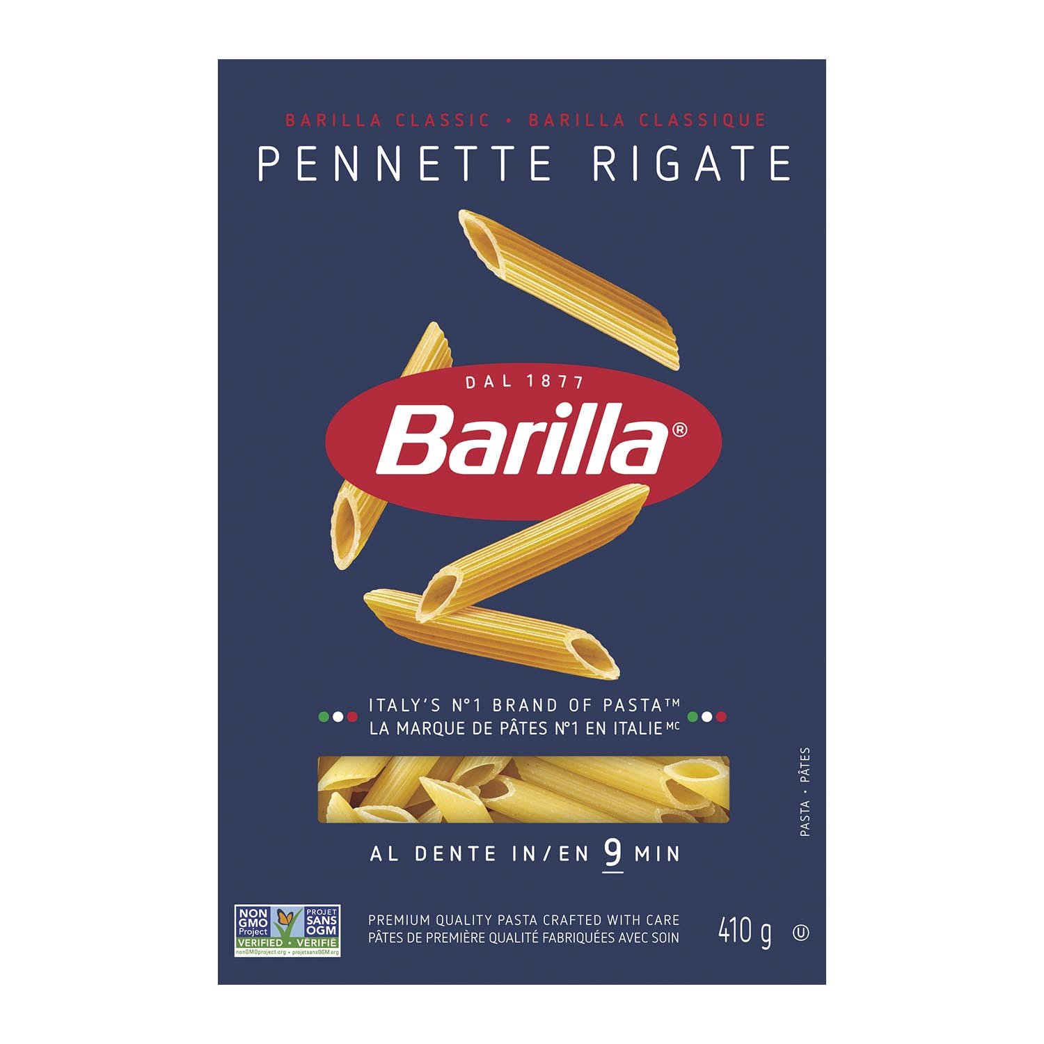 Pâtes pennette rigate #369 410 g