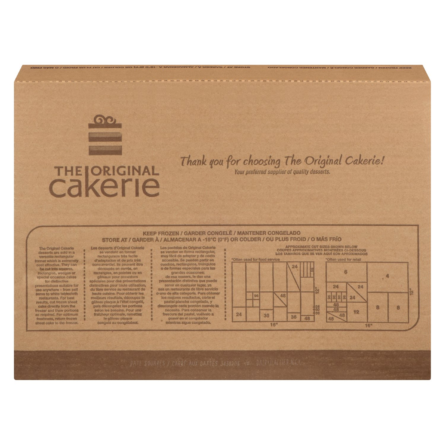 Carré au datte