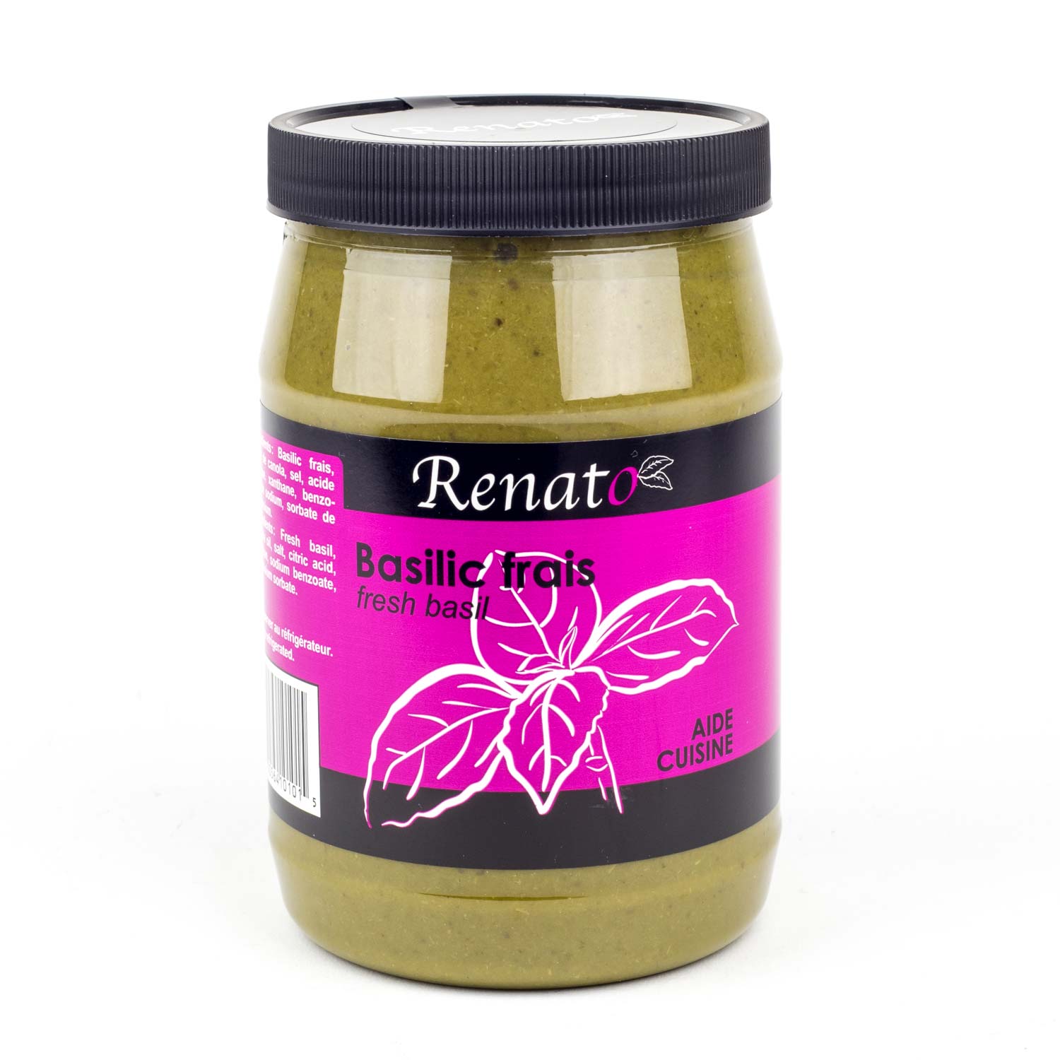 Basilic frais haché 1 L