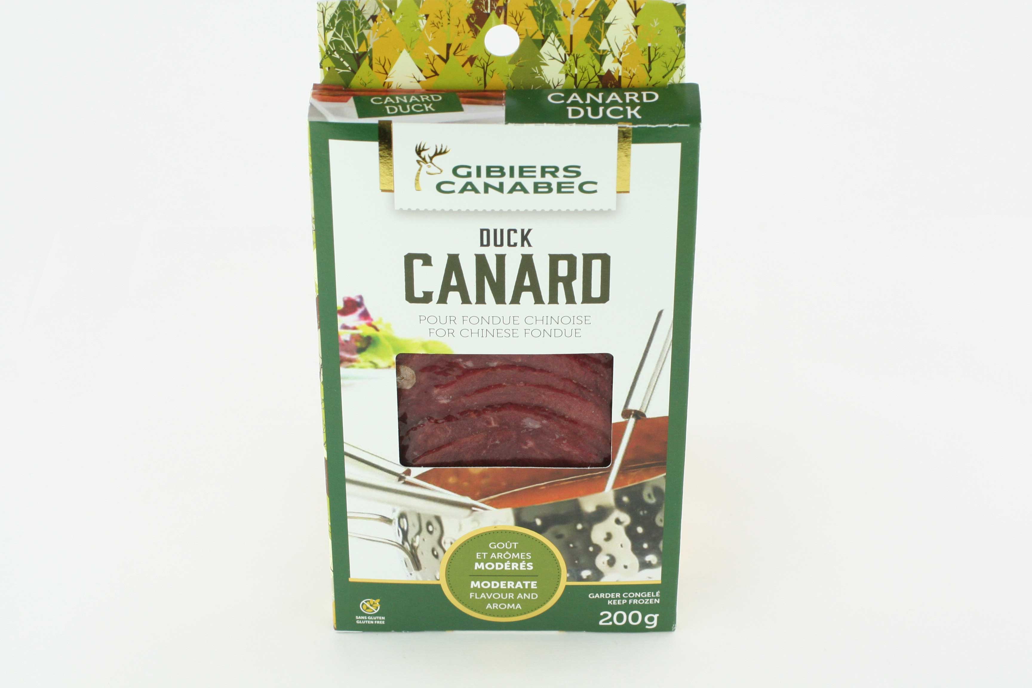 Canard à fondue chinoise congelé 200 g