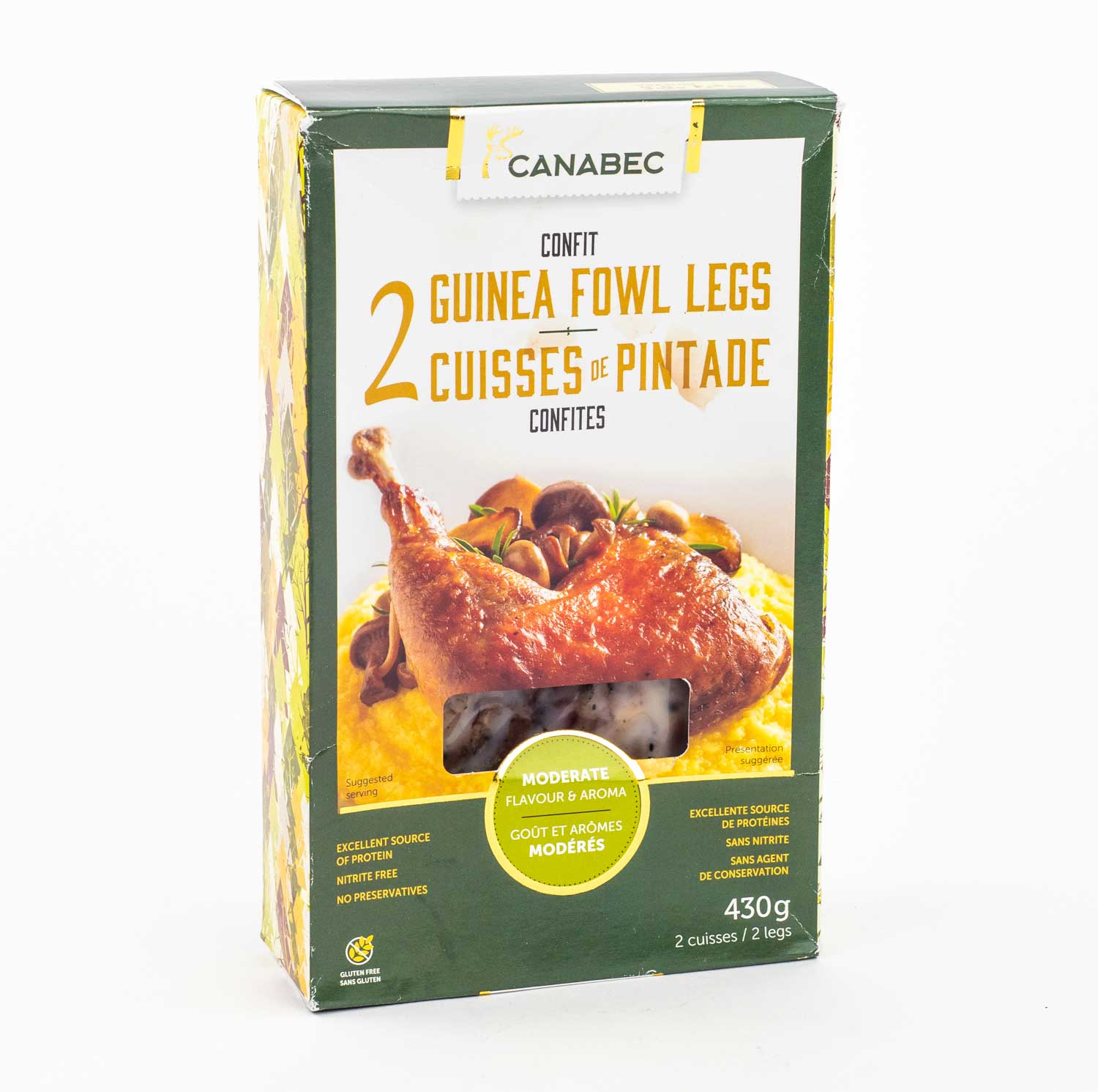 Cuisse de pintade confite 430 g
