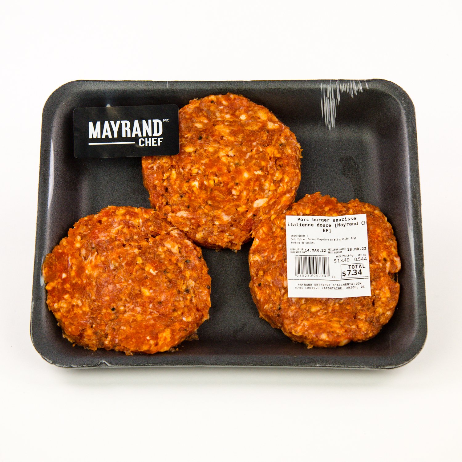 Burger saucisse italienne douce-secondary-image